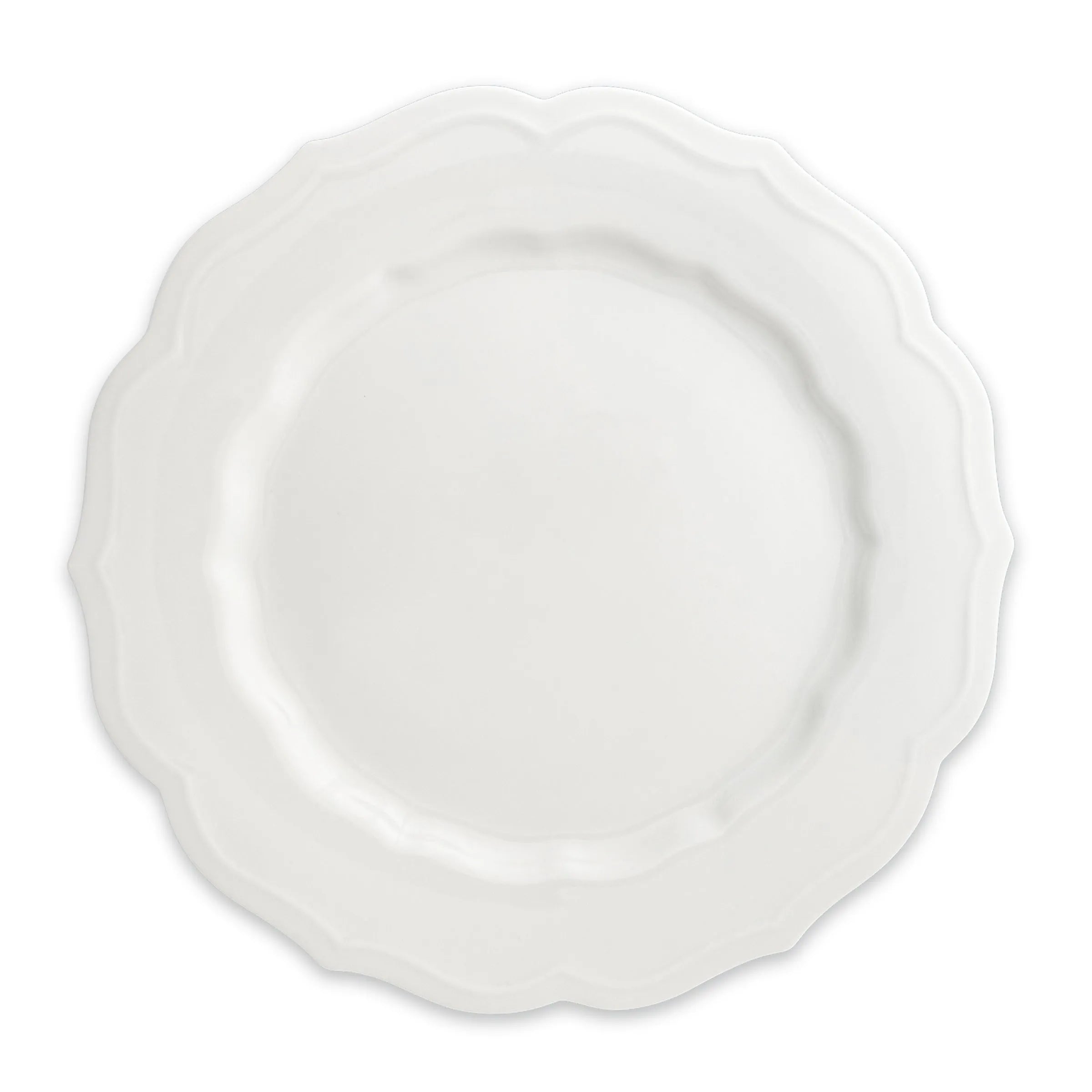 Stella Scalloped Porcelain Dinner Plate