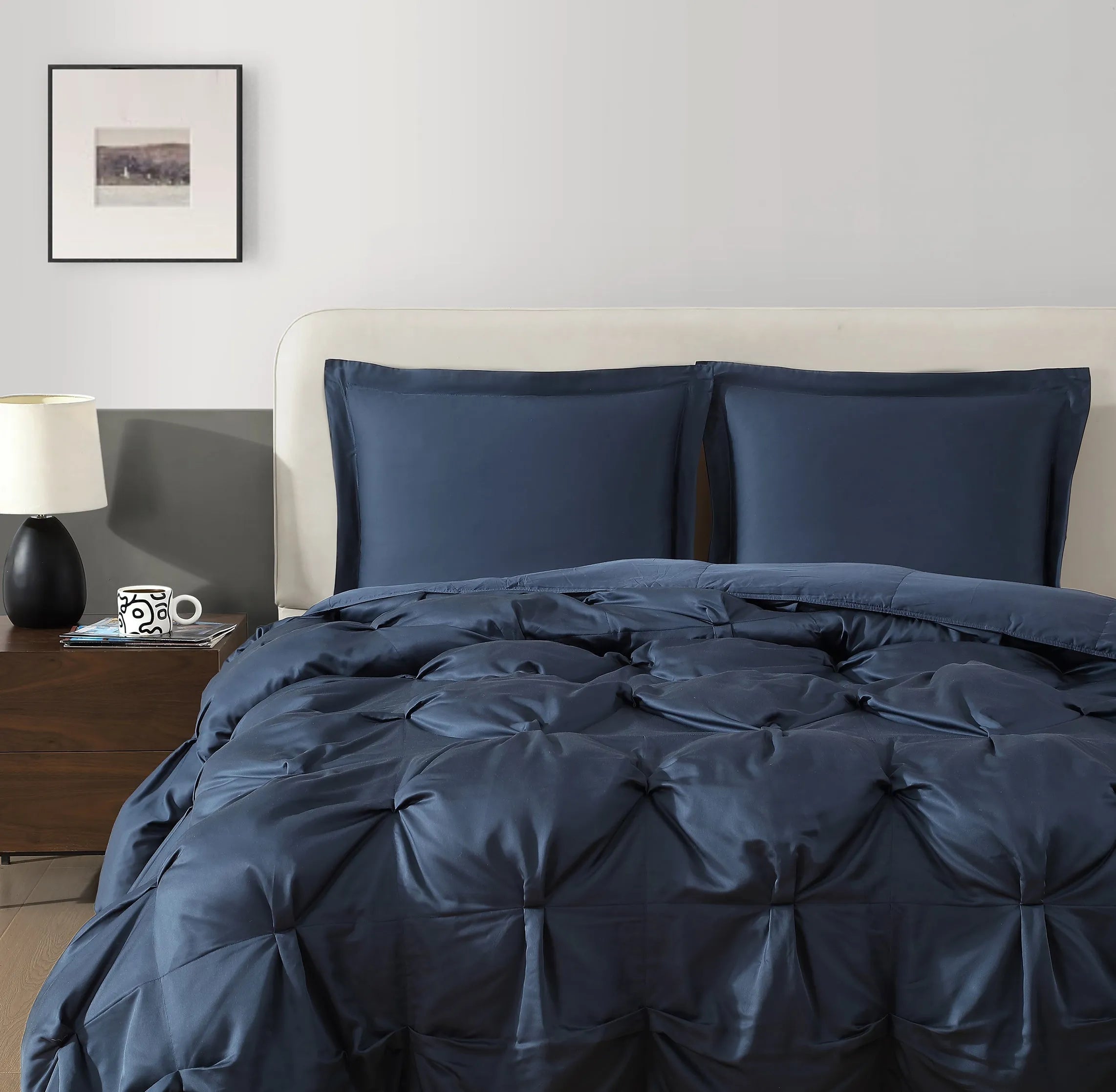 Premium Bamboo Bubble Comforter Bundle