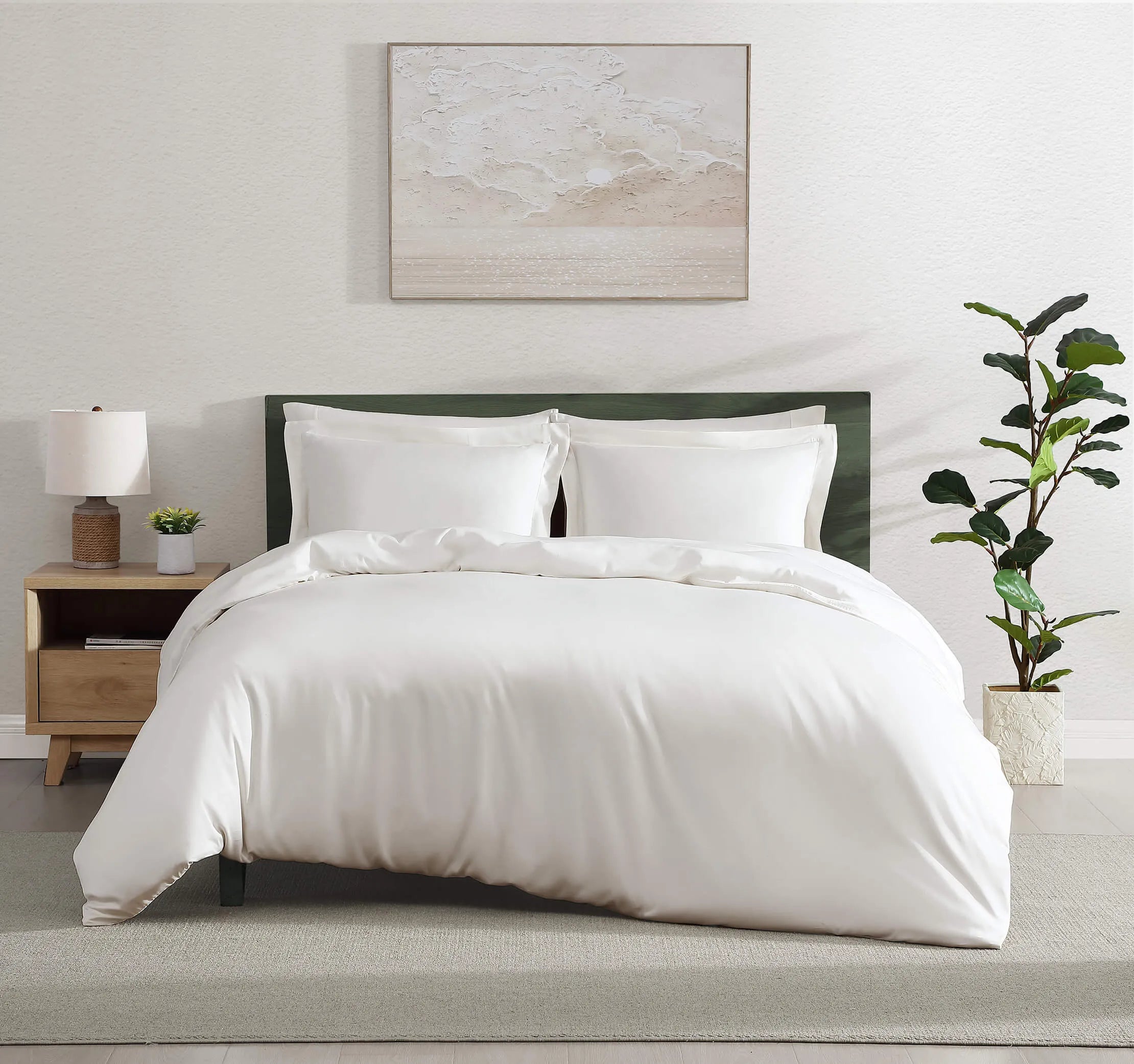 Natural Premium Bamboo Duvet Cover