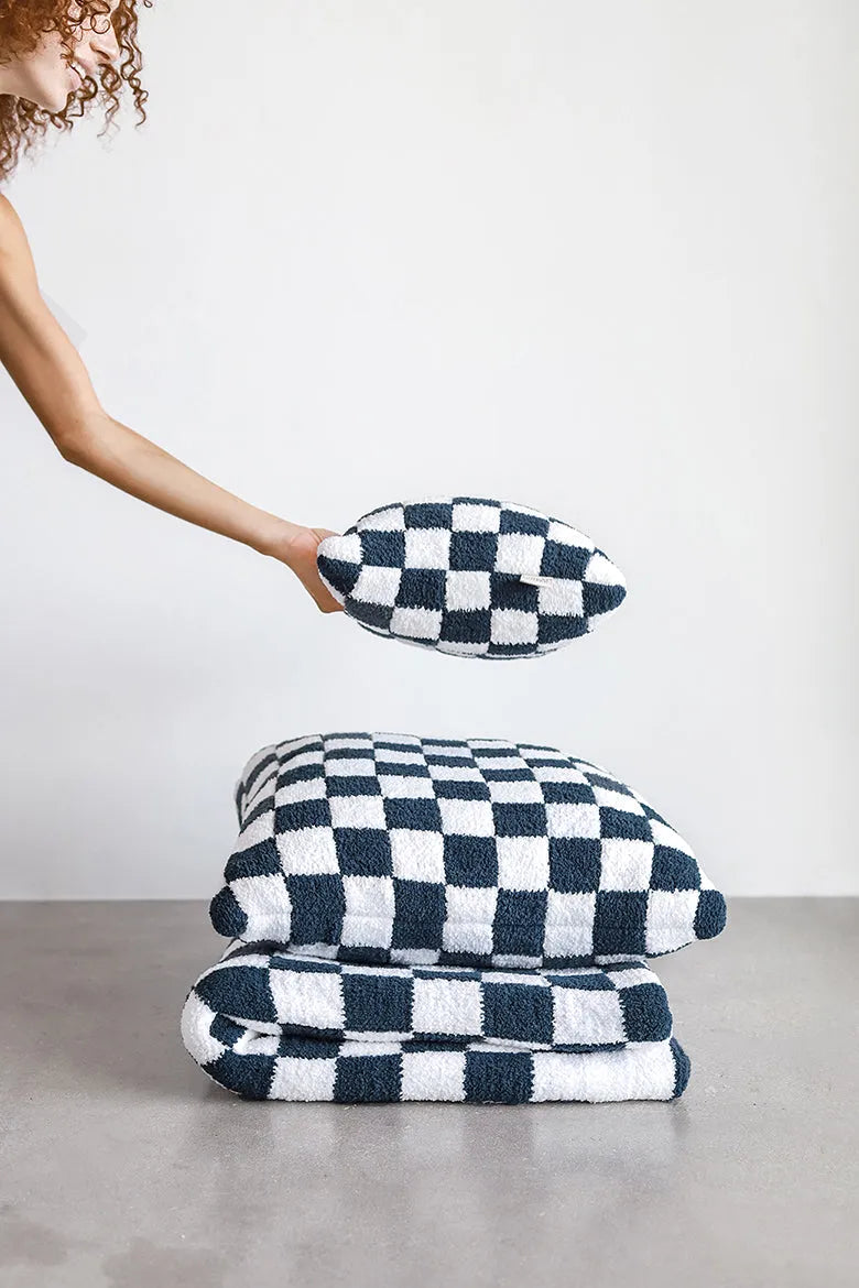 Checkerboard Throw Pillow