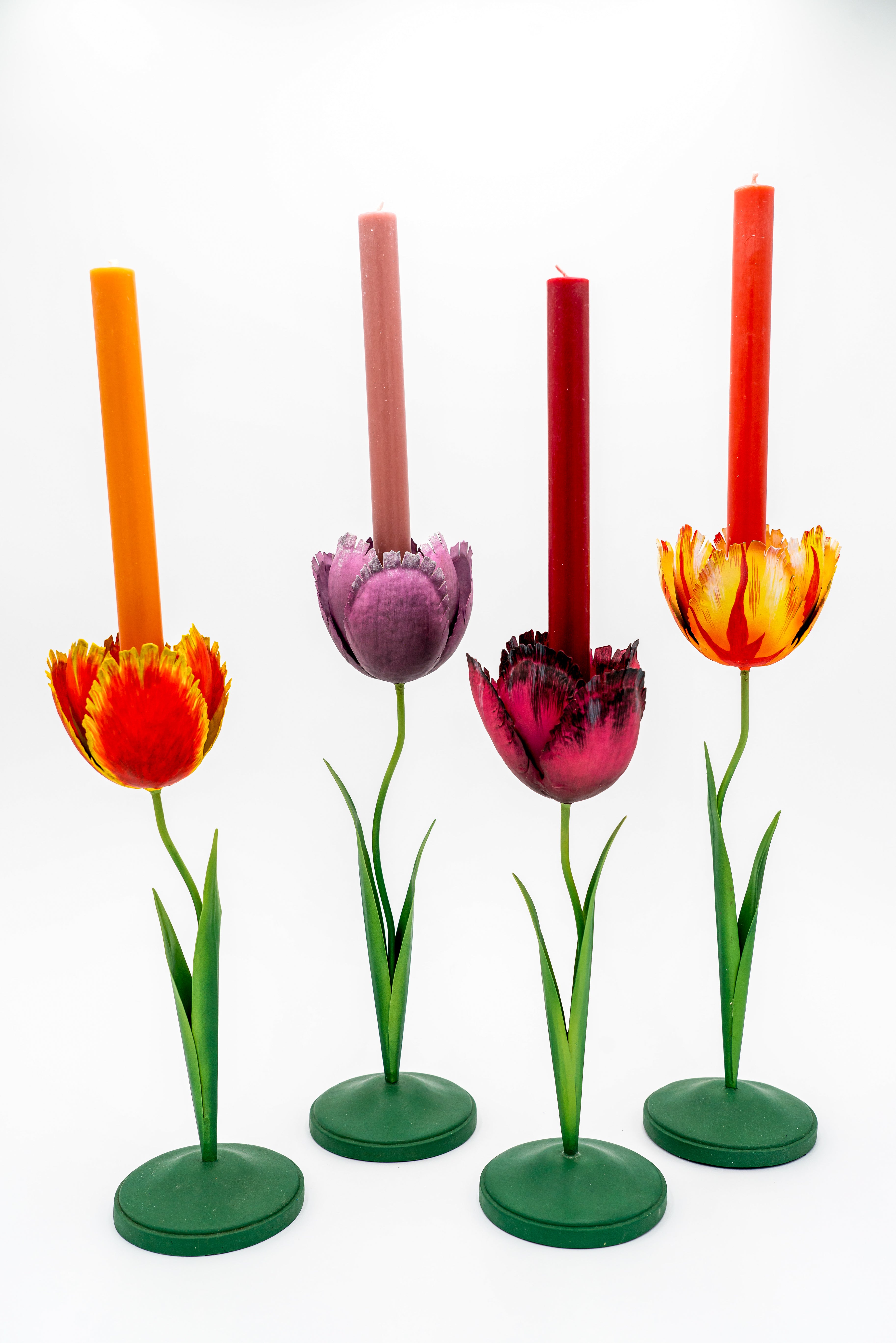 Tulip Candleholders - Medium 10"