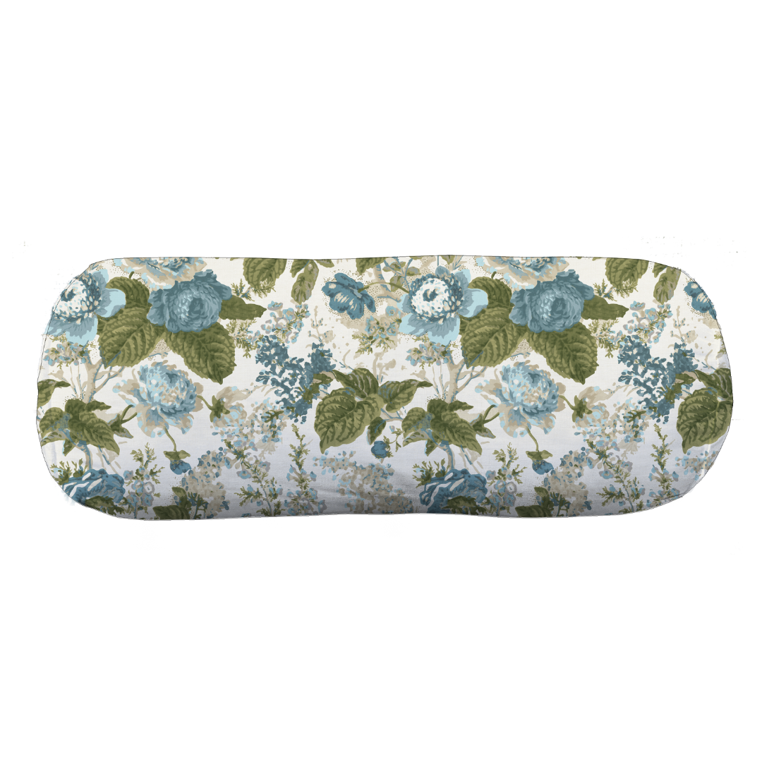 Georgia in Blue Green Bolster - Wheaton Whaley Home Exclusive