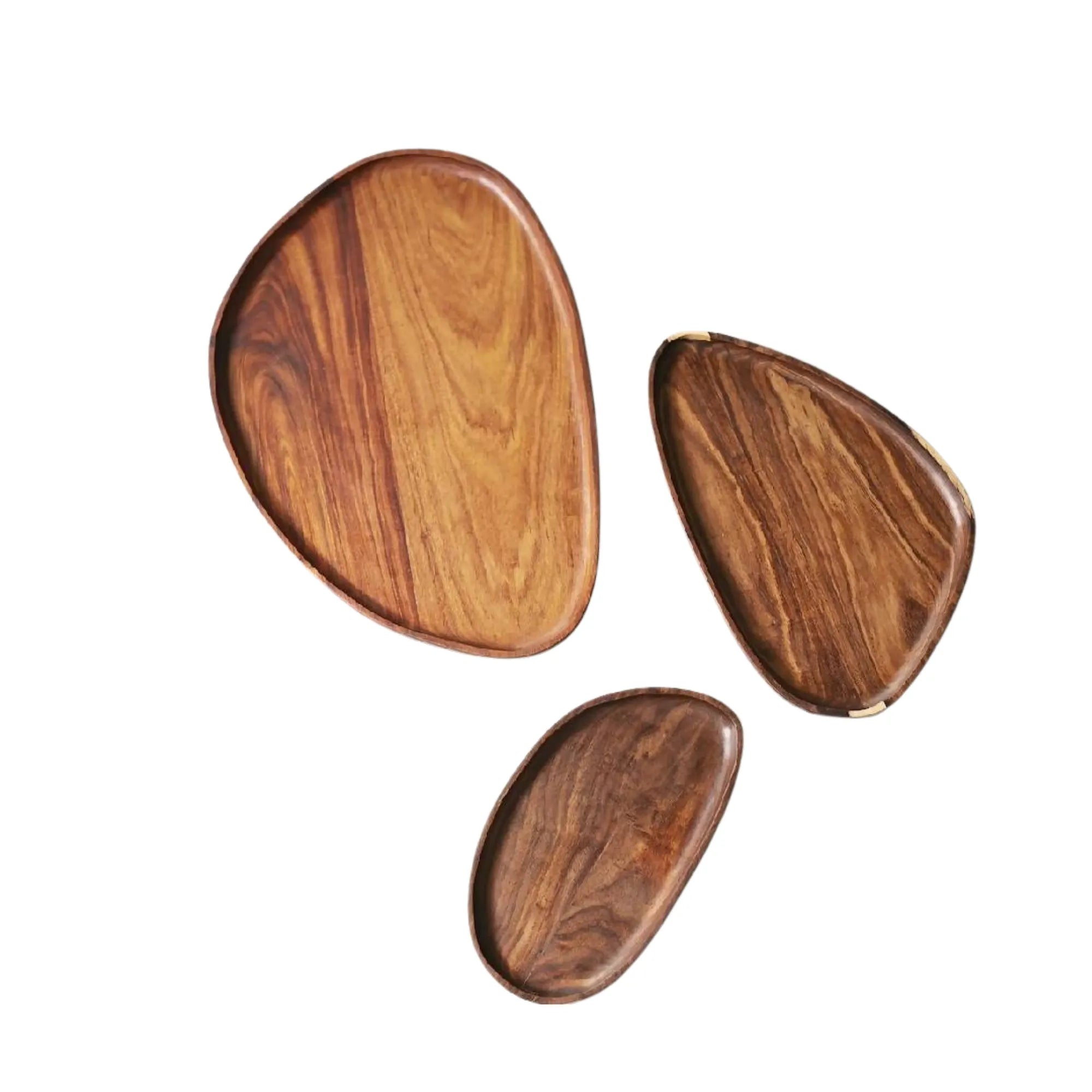 Wood Leaf Trays