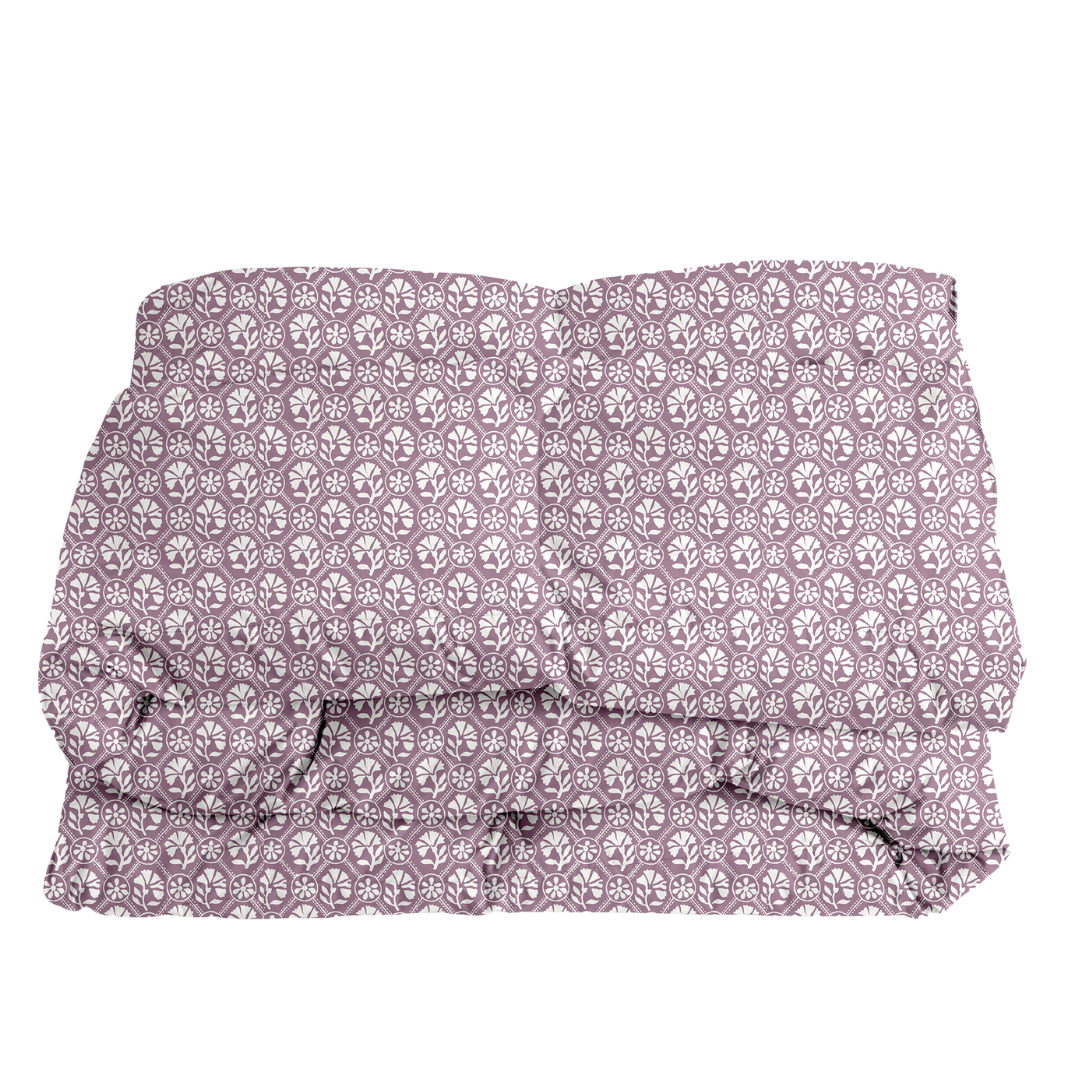 Sophie in Orchid Reverse Comforter