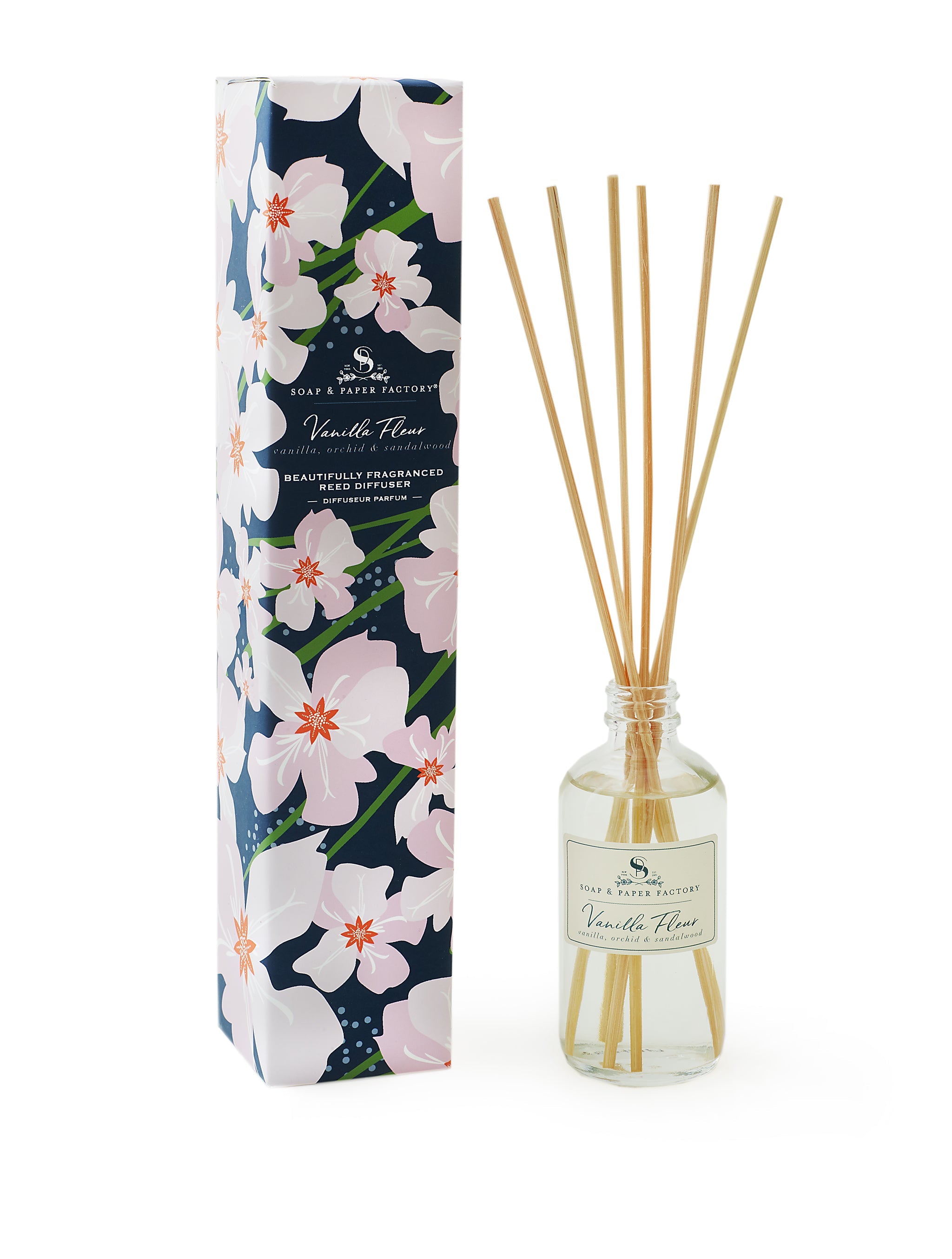 Vanilla Fleur Reed Diffuser (Unboxed)