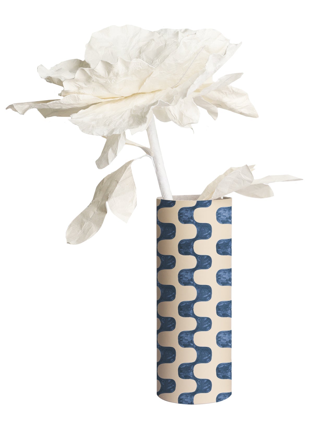 Cool Retro Beige Vase