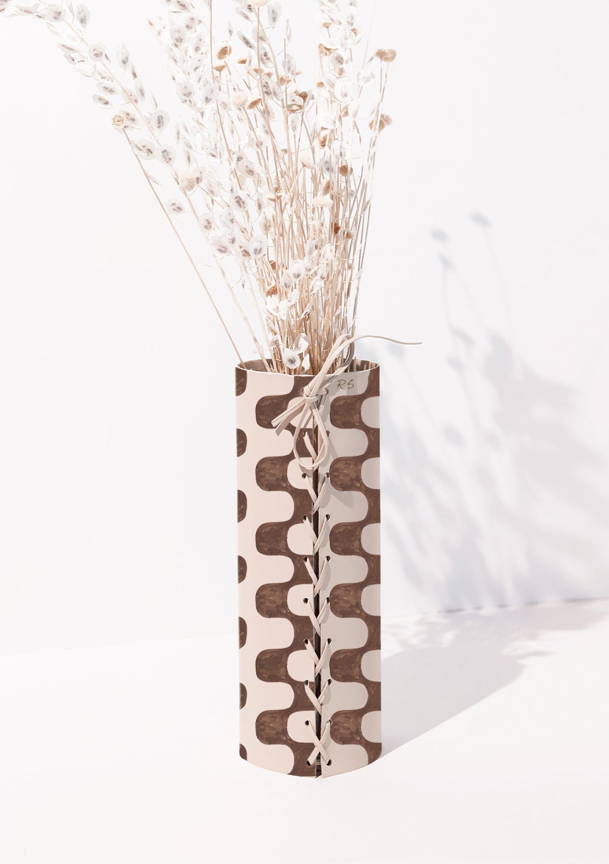 Warm Retro Beige Vase