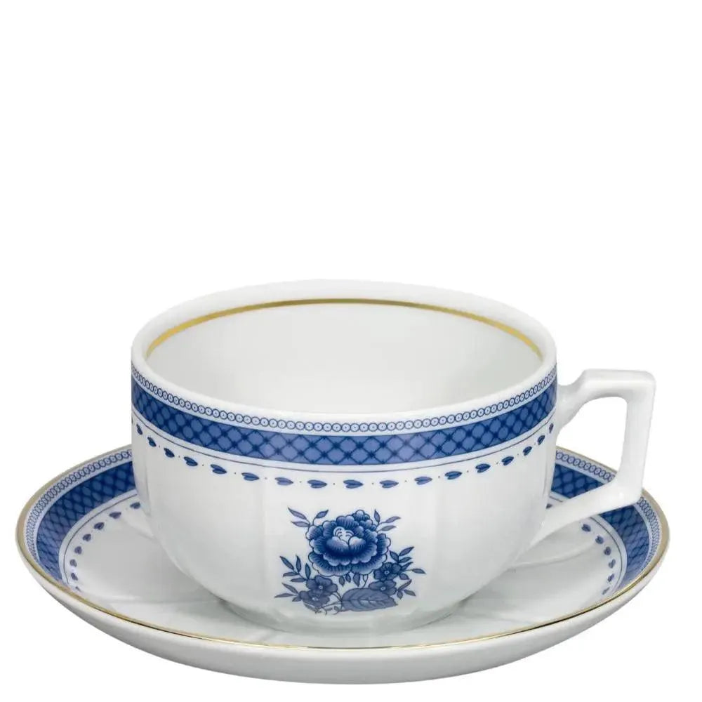 Vista Alegre Vista Alegre Cozinha Velha Breakfast Cup and Saucer