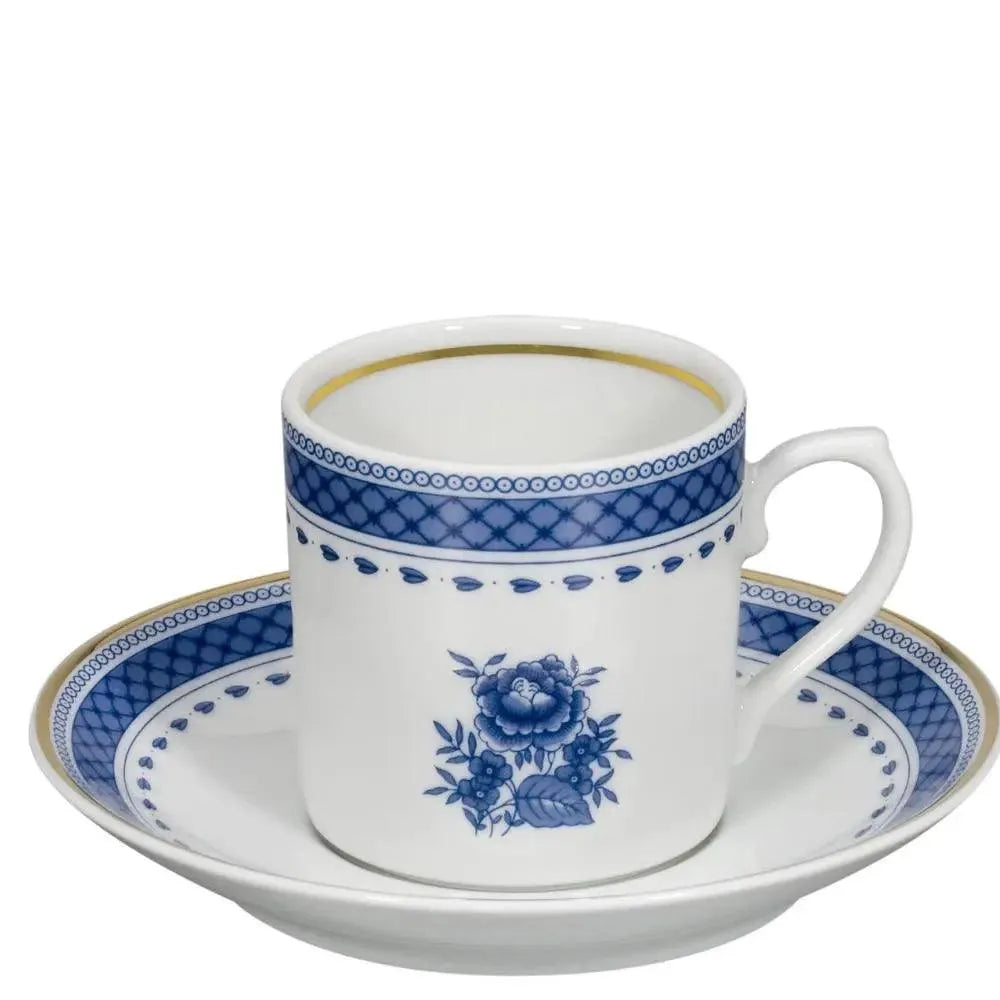 Vista Alegre Vista Alegre Cozinha Velha Coffee Cup and Saucer (Set of 4)