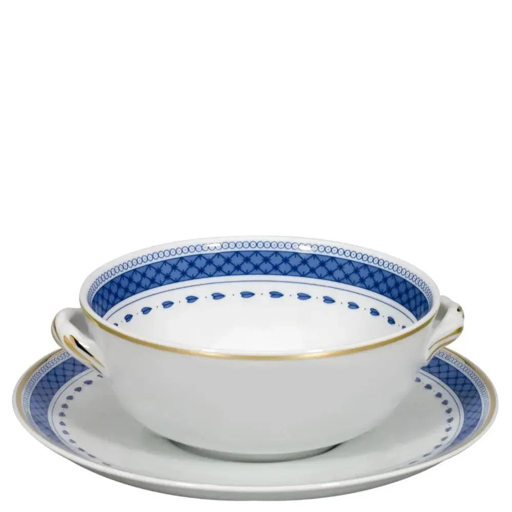 Vista Alegre Vista Alegre Cozinha Velha Consomme Cup and Saucer