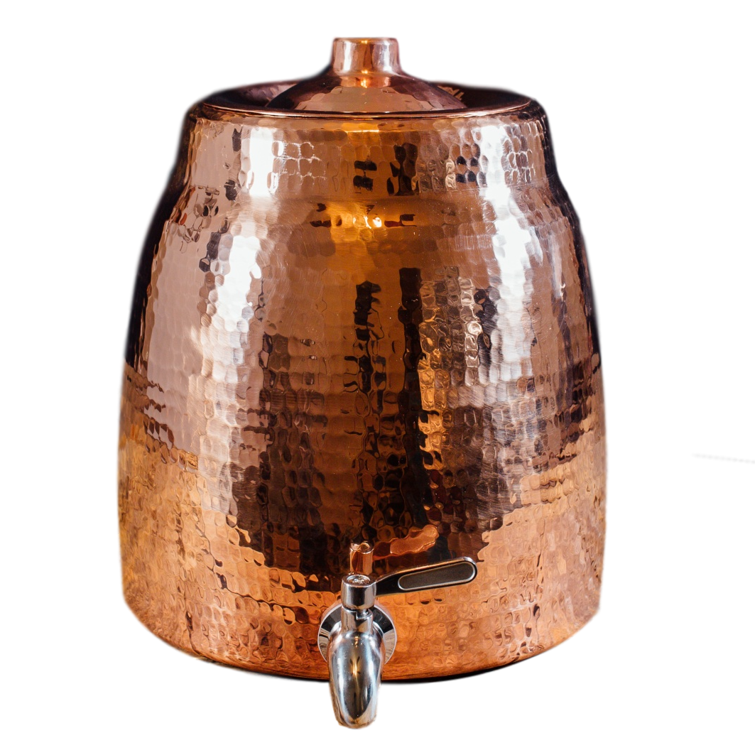 Niagara Copper Water Dispenser with Lid