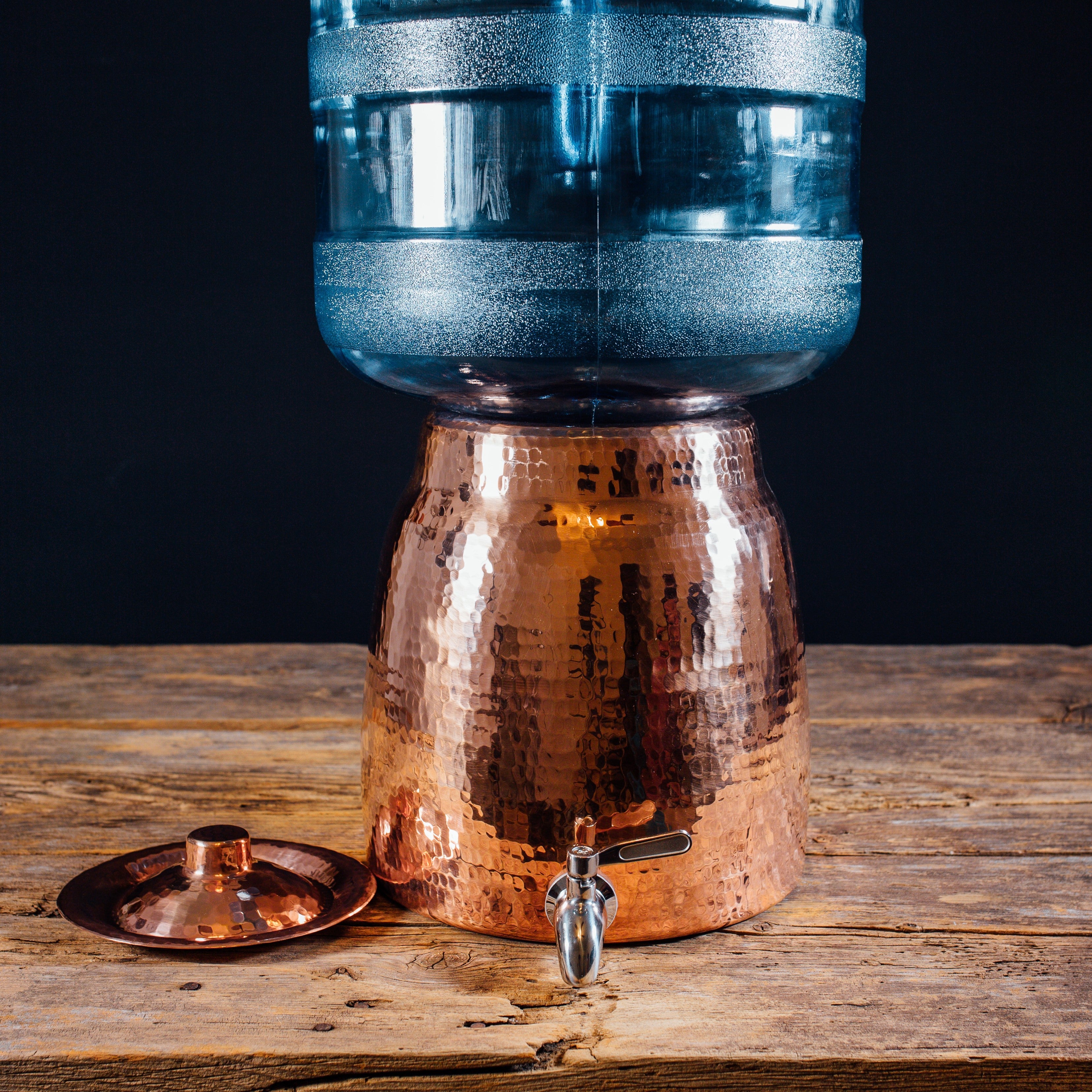 Niagara Copper Water Dispenser with Lid