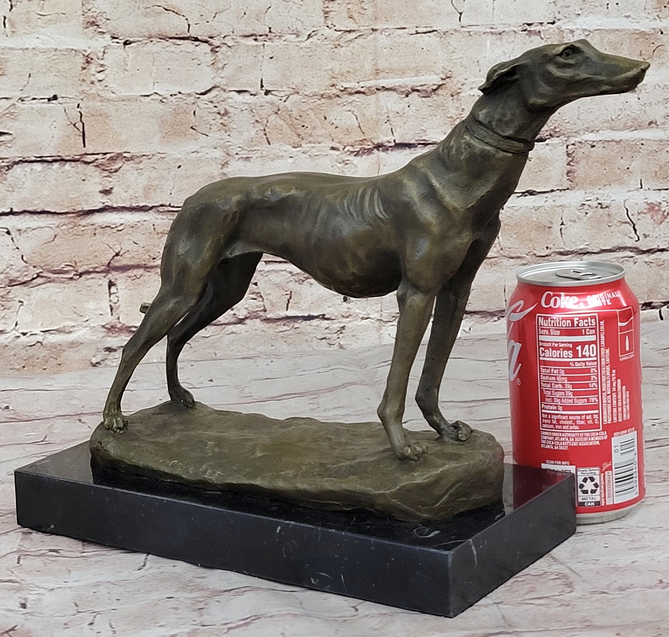 FREMIET GREYHOUNDS RACING DOG BRONZE SCULPTURE HOT CAST HOME OFFICE DECORATION