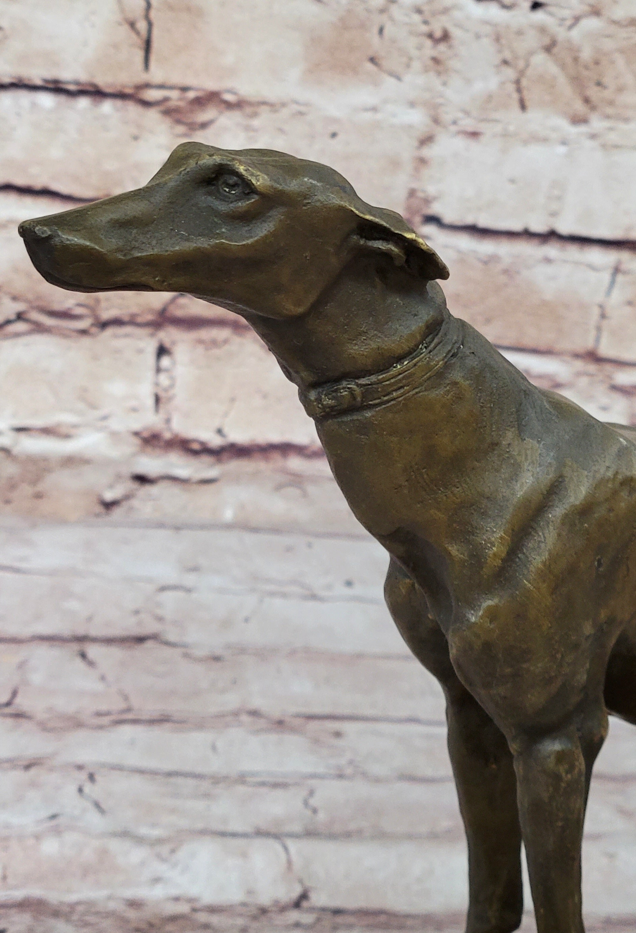 FREMIET GREYHOUNDS RACING DOG BRONZE SCULPTURE HOT CAST HOME OFFICE DECORATION