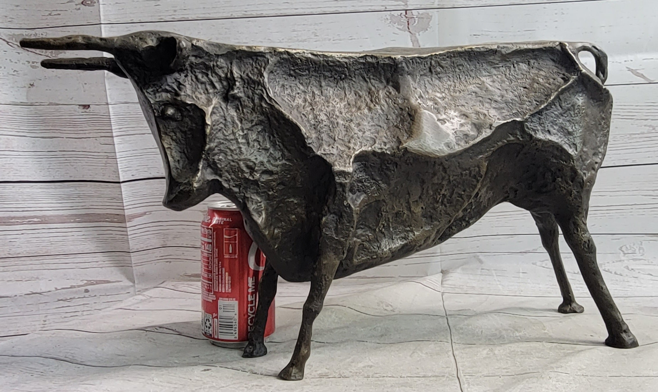 Hot Cast Bronze Metal Bull Sculpture Figure after Picasso Figurine Statue Decor