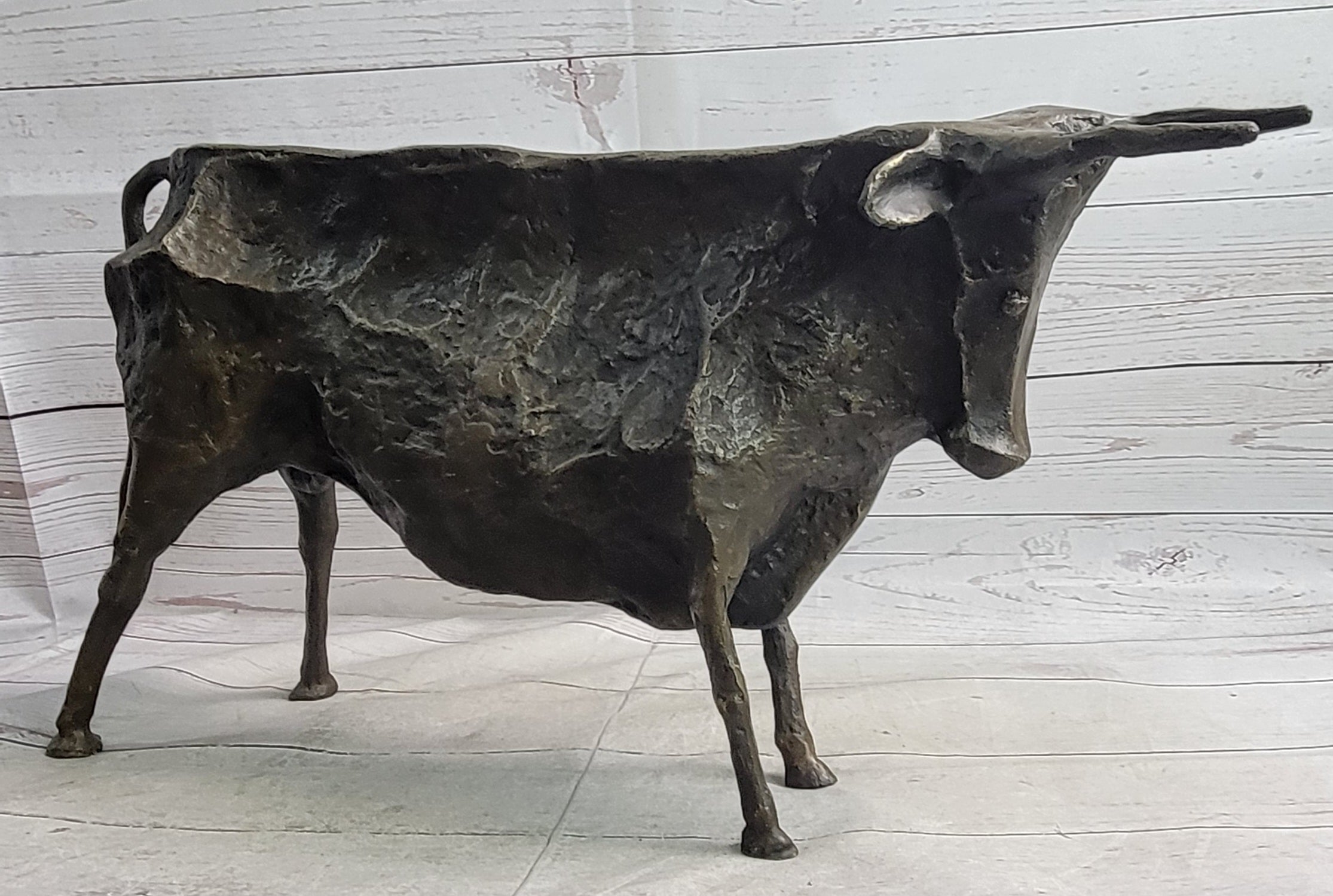 Hot Cast Bronze Metal Bull Sculpture Figure after Picasso Figurine Statue Decor