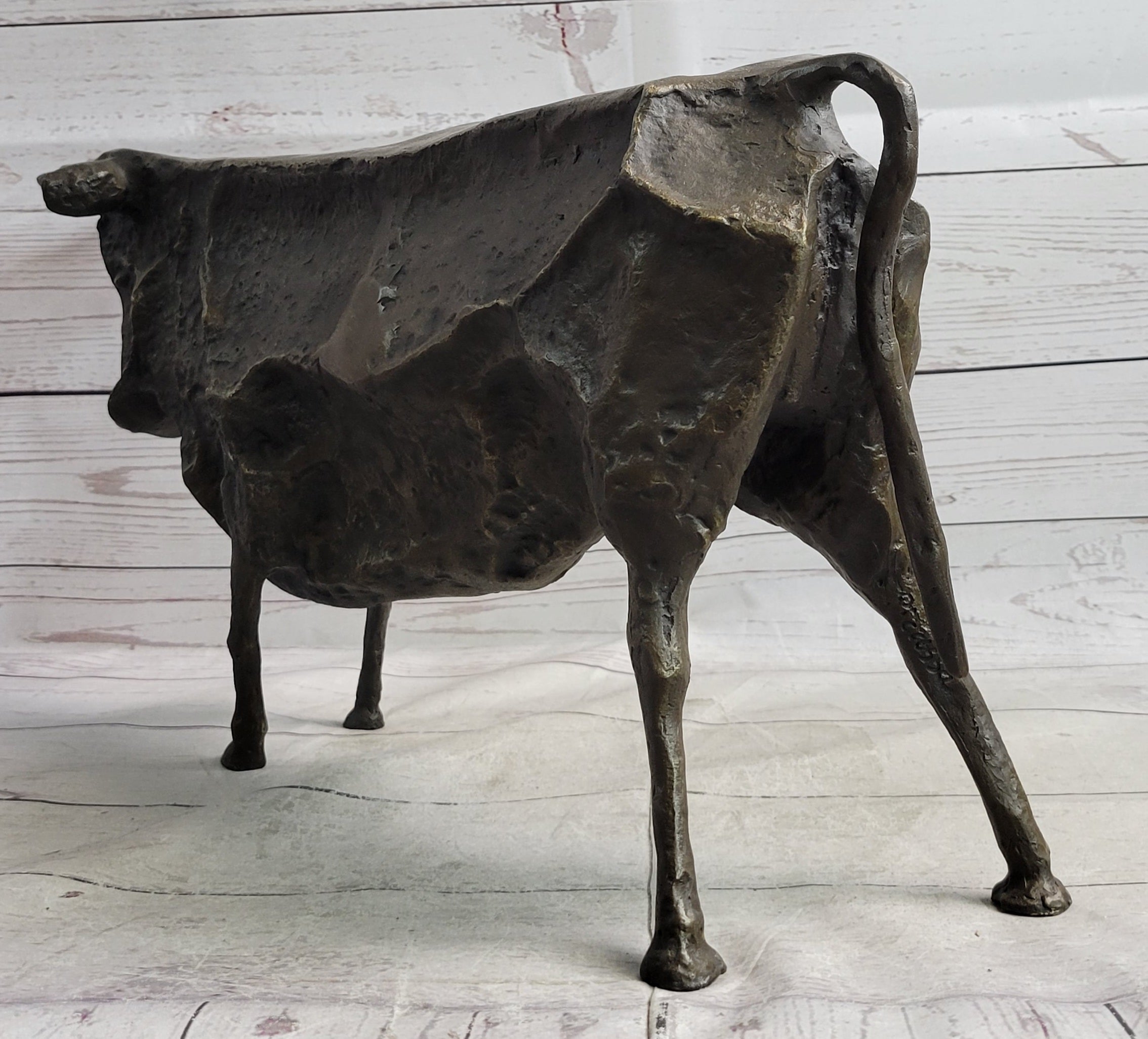 Hot Cast Bronze Metal Bull Sculpture Figure after Picasso Figurine Statue Decor