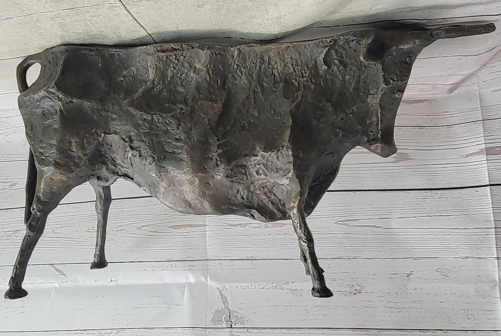 Hot Cast Bronze Metal Bull Sculpture Figure after Picasso Figurine Statue Decor