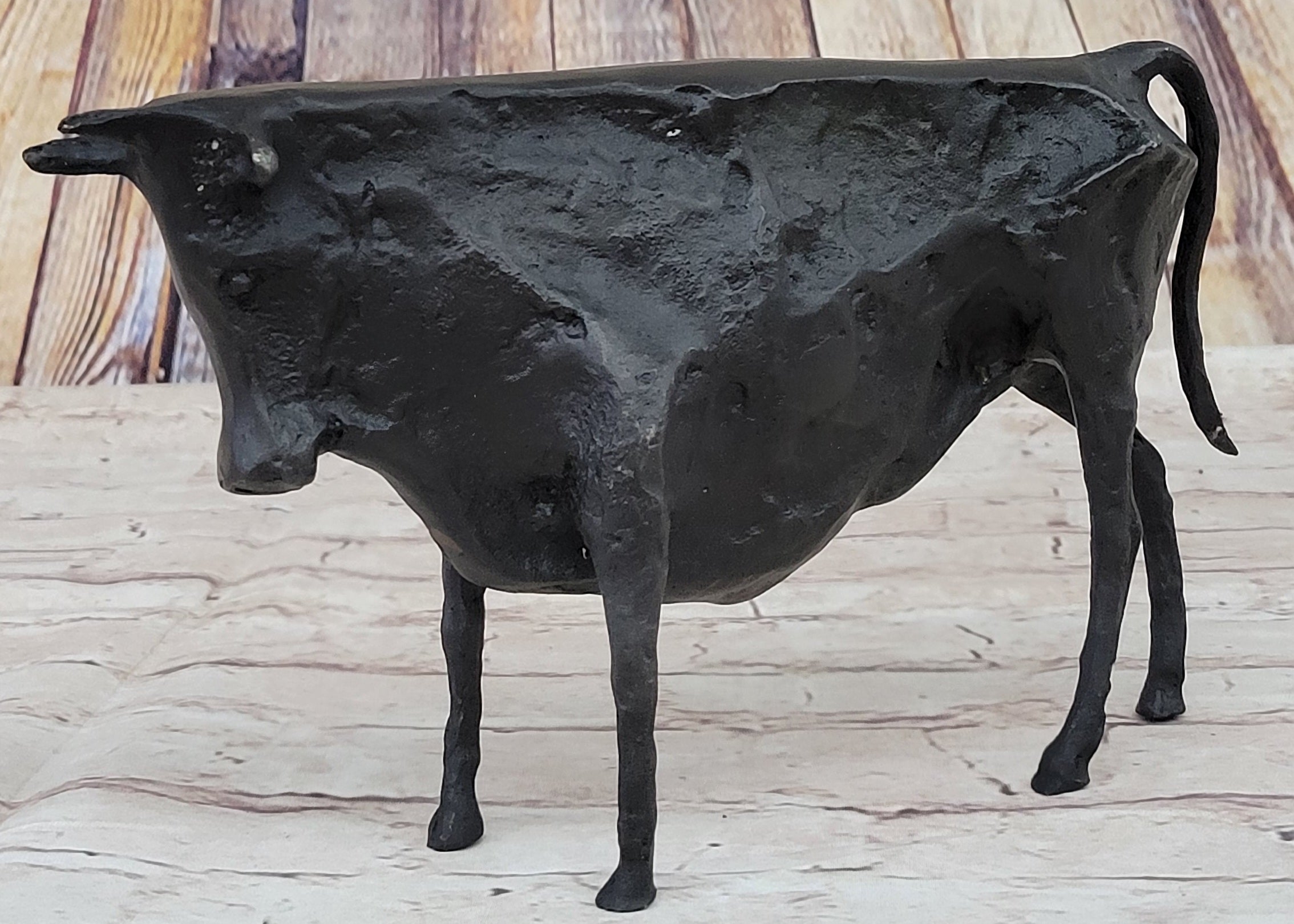 MODERN ART PICASSO BRONZE BULL STATUE CUBIST FIGURE SCULPTURE EL TORO BLACK SALE