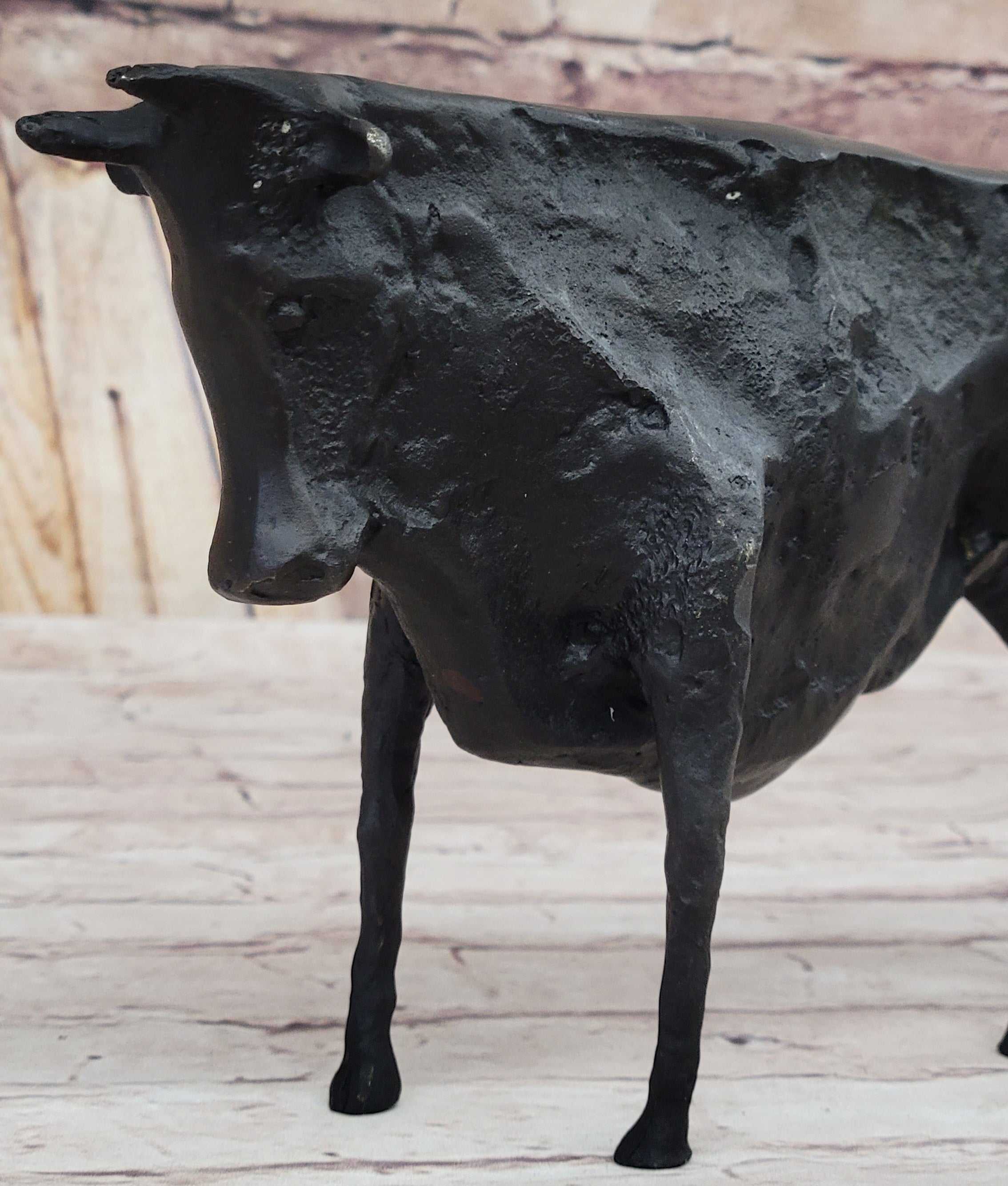 MODERN ART PICASSO BRONZE BULL STATUE CUBIST FIGURE SCULPTURE EL TORO BLACK SALE