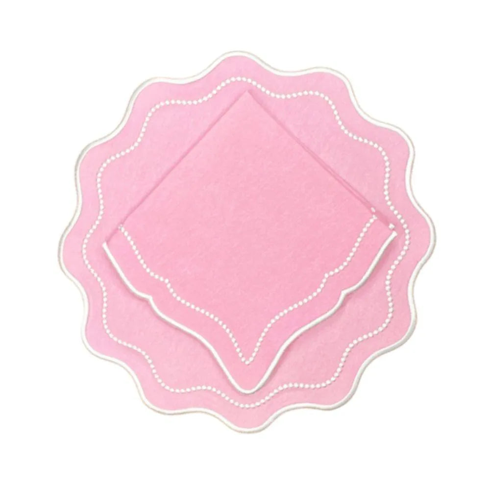 Flying Sheep Country Waverly Napkin - Pink (Set of 4)