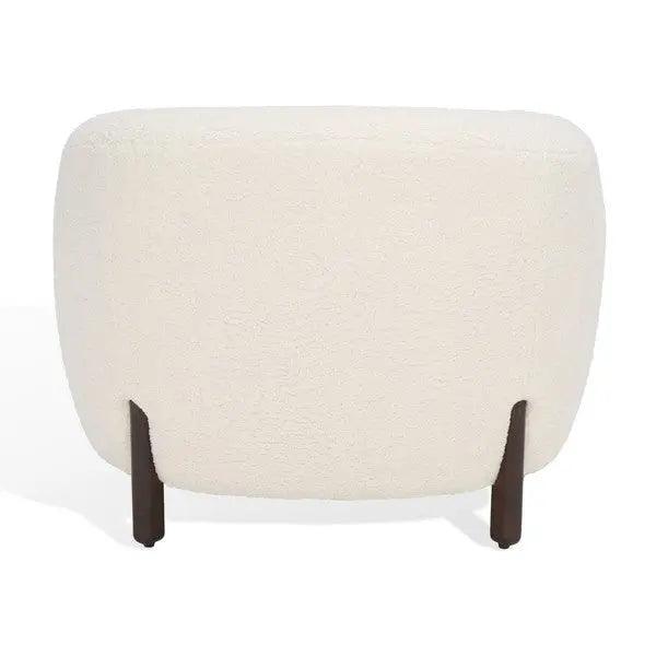 Safavieh Westley Ivory Barrel Back Accent Chair