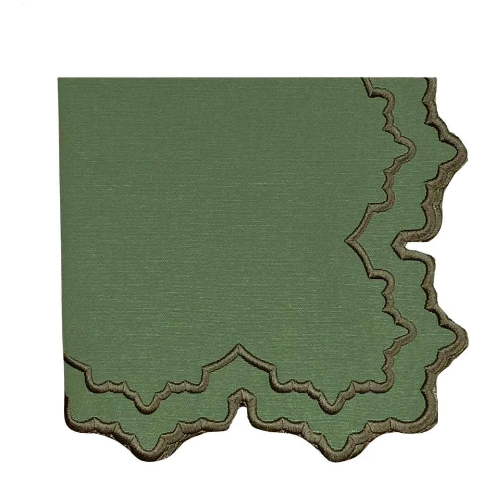 Flying Sheep Country Whitley Napkin - Fern (Set of 4)