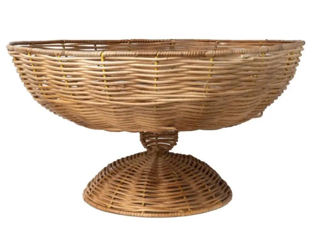 The Enchanted Home Wicker Centerpiece Bowl