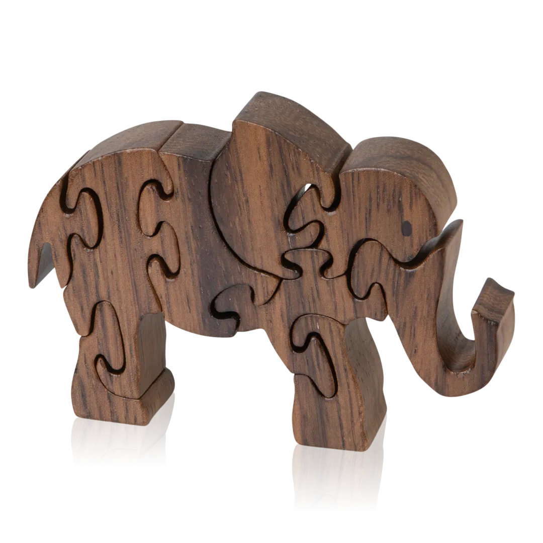 Wooden Jigsaw Sculptures