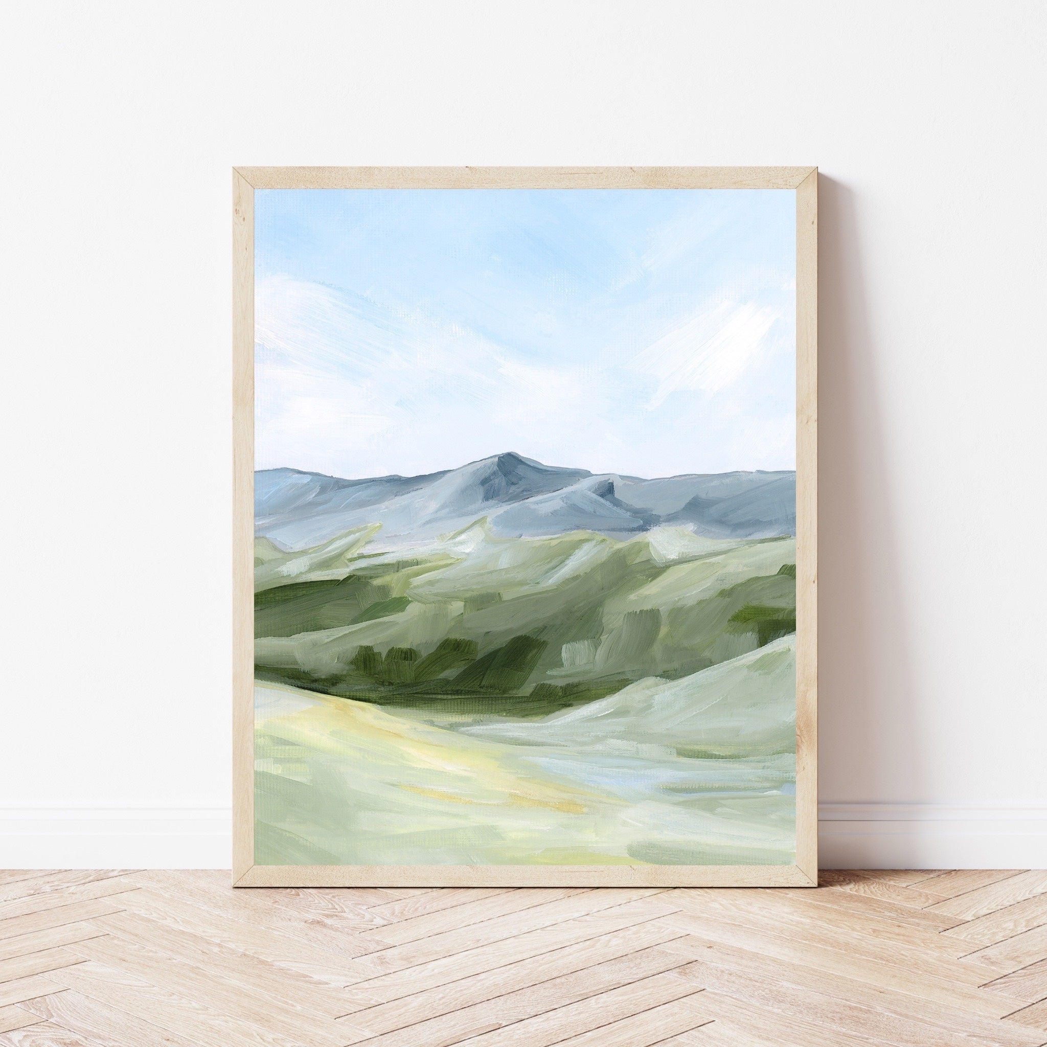 "Above the Treeline" Art Print