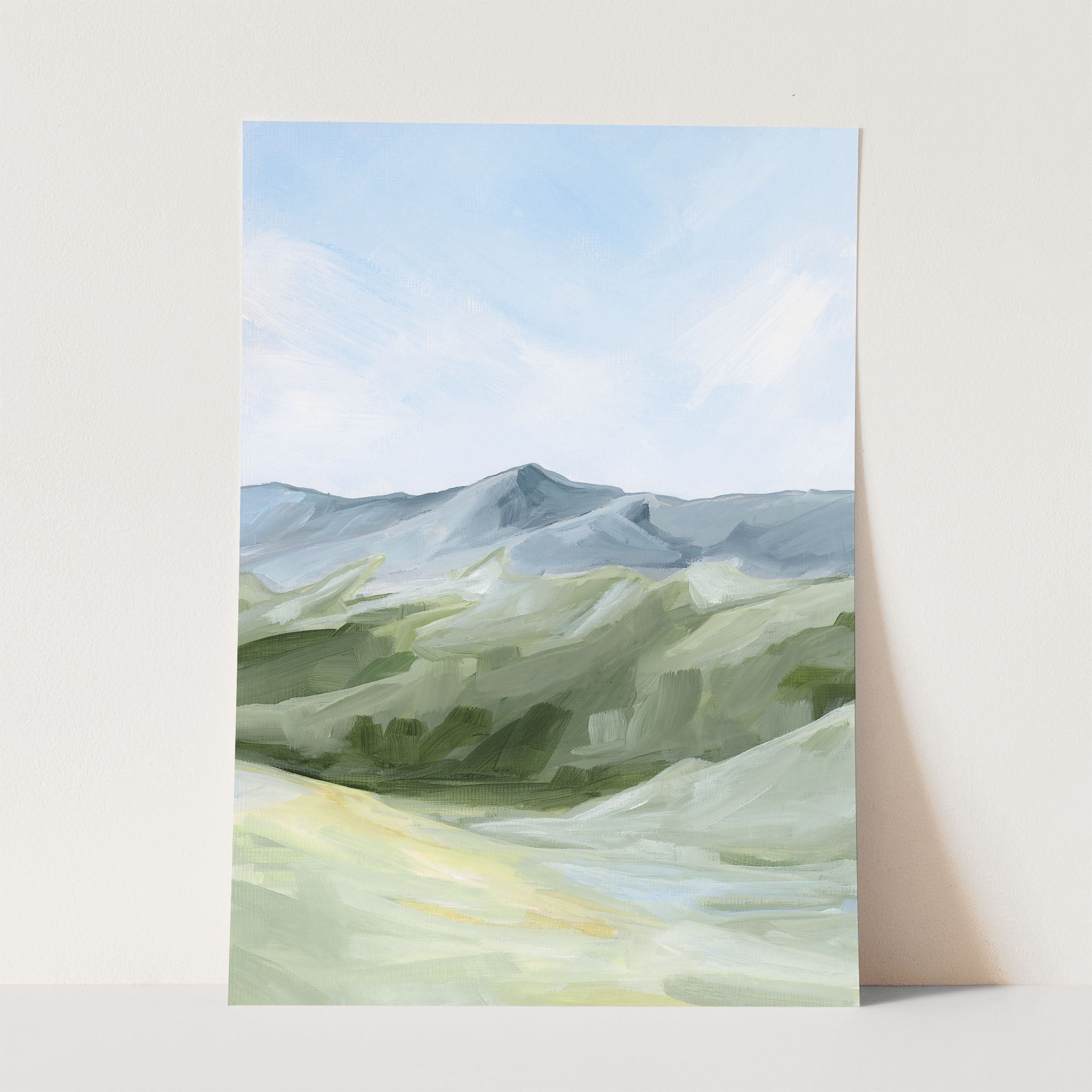 "Above the Treeline" Art Print