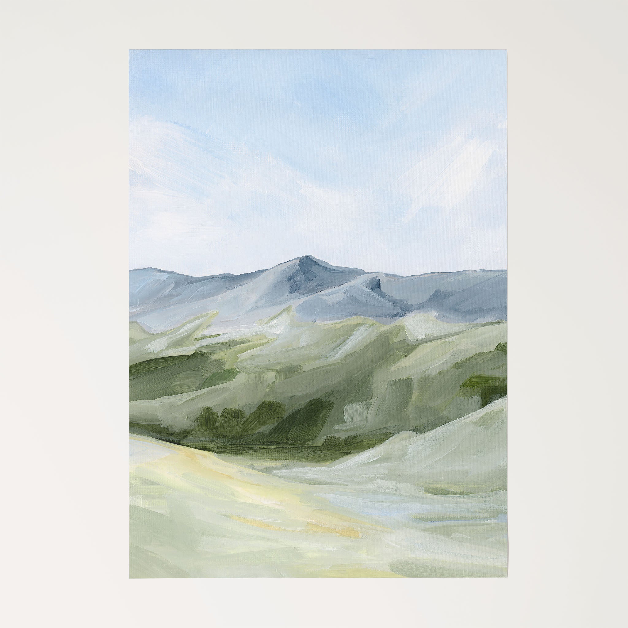 "Above the Treeline" Art Print