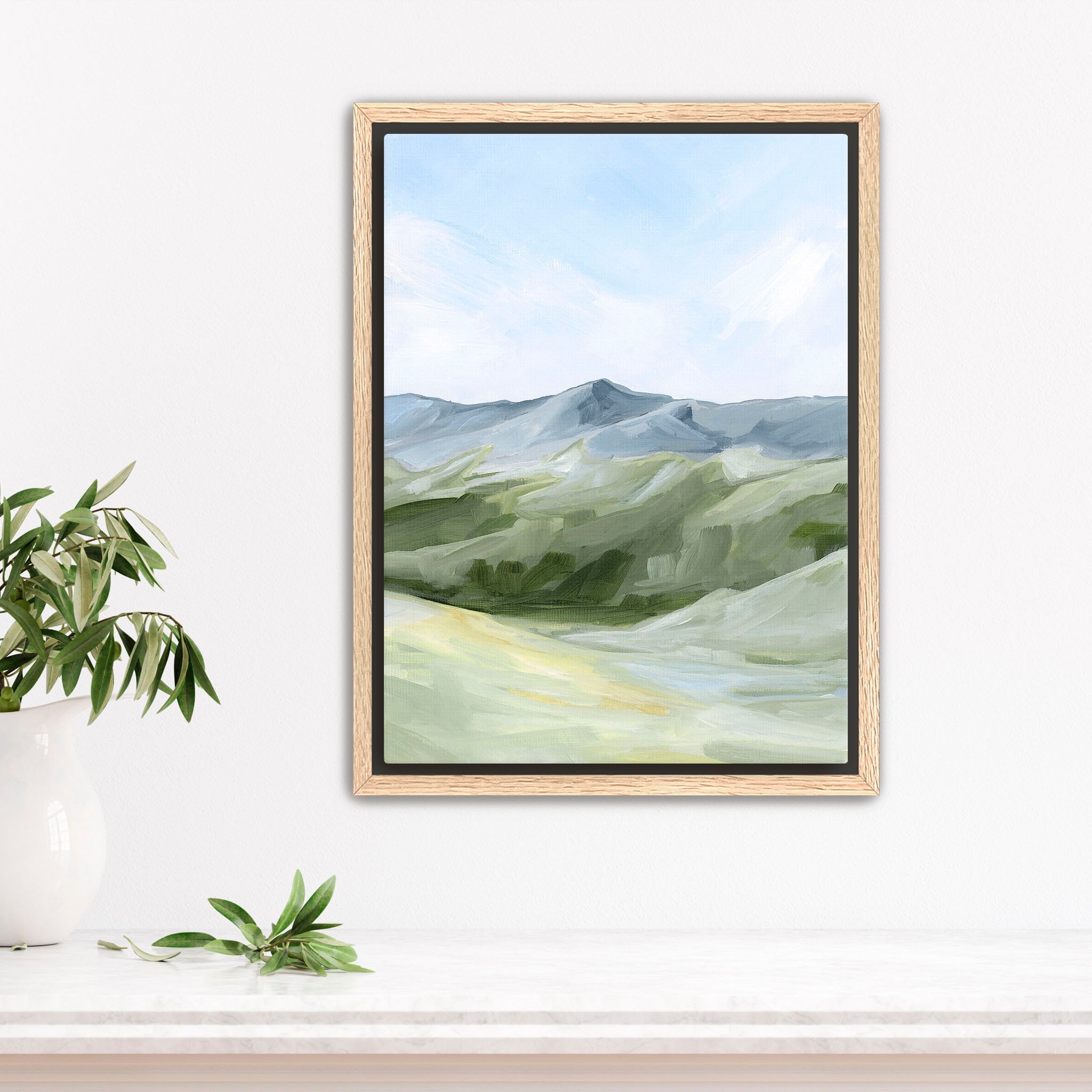 "Above the Treeline" Art Print