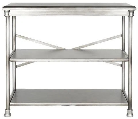 Safavieh Jamison Medium Dark Silver Bookcase