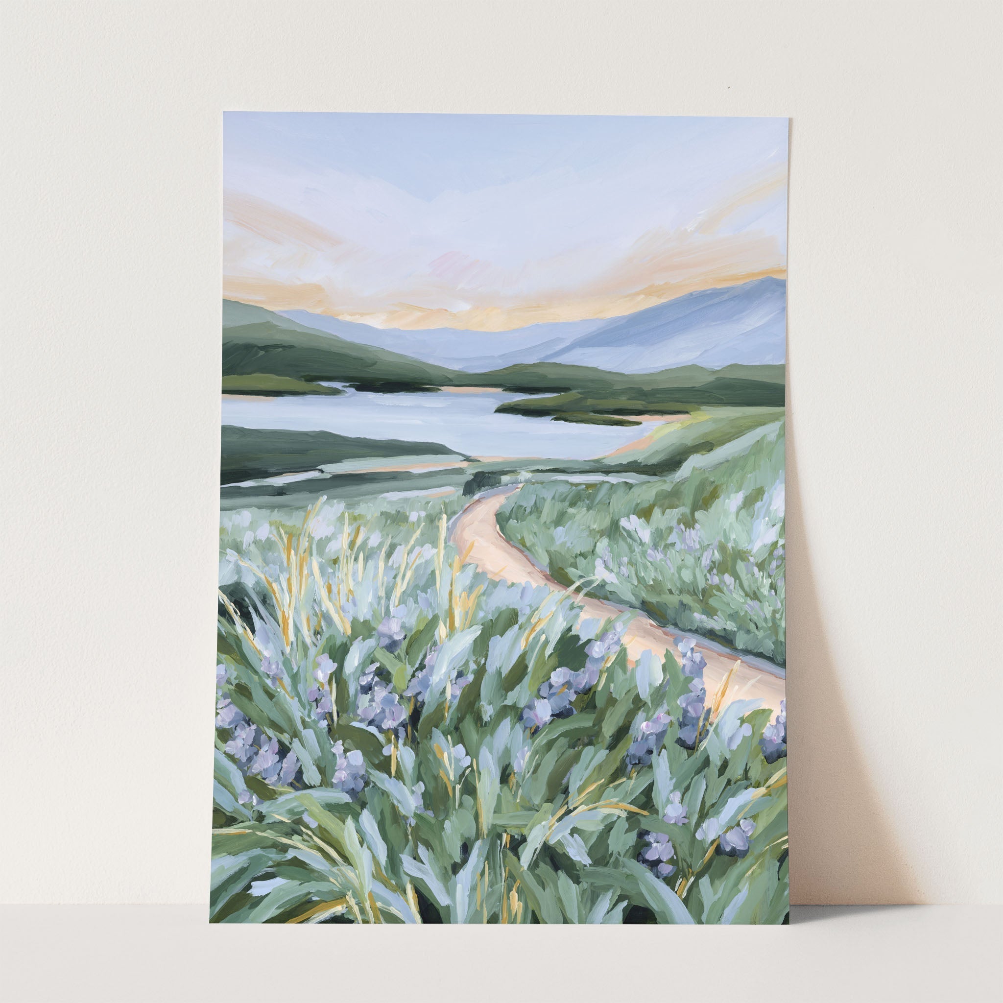 "Among the Wildflowers" Art Print