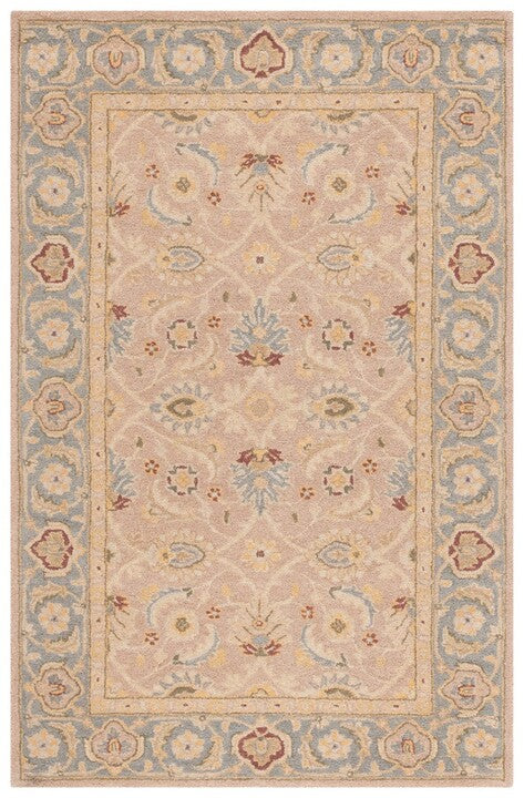 Anatolia Wool Rug in Brown and Blue