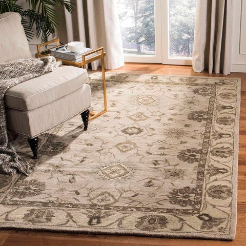 Anatolia Wool Pile Rug in Beige