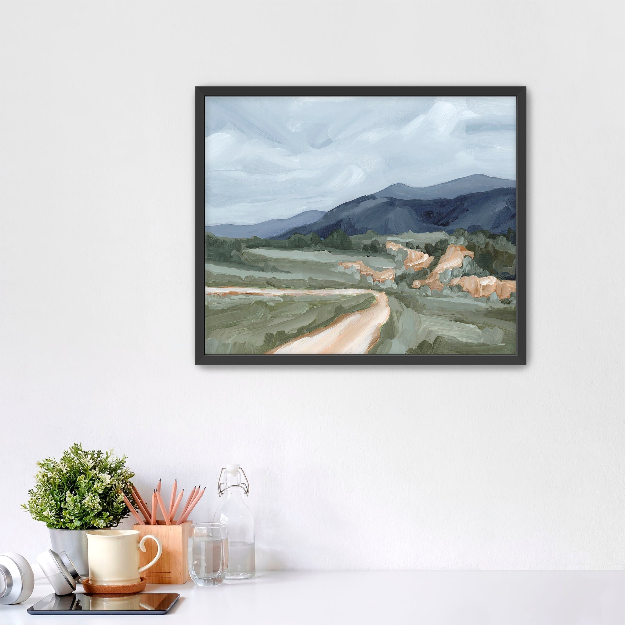 "April Canyon" Art Print