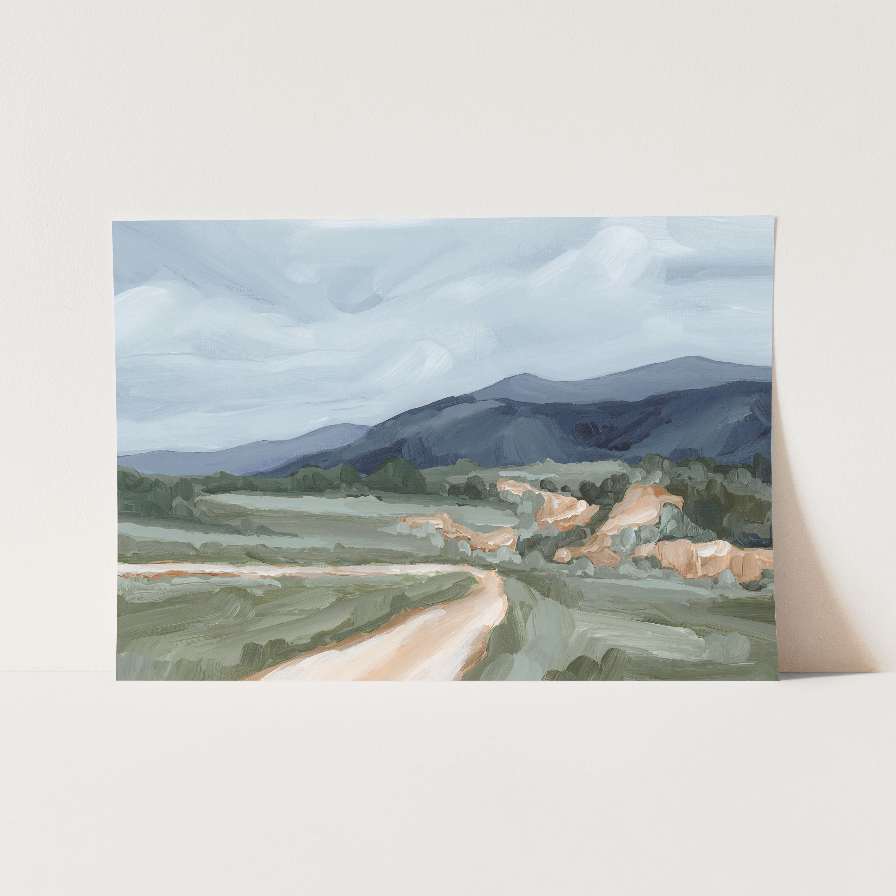 "April Canyon" Art Print