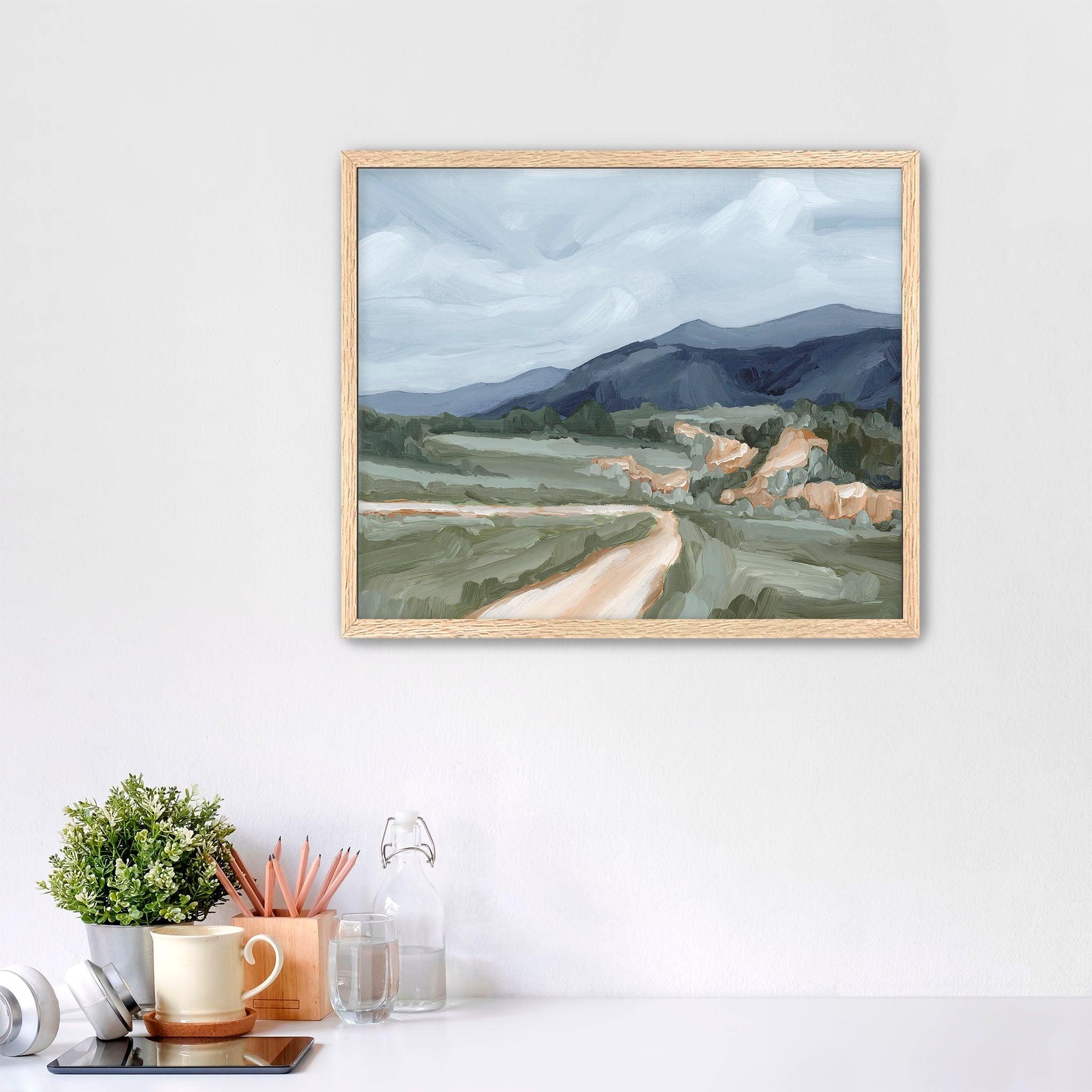 "April Canyon" Art Print