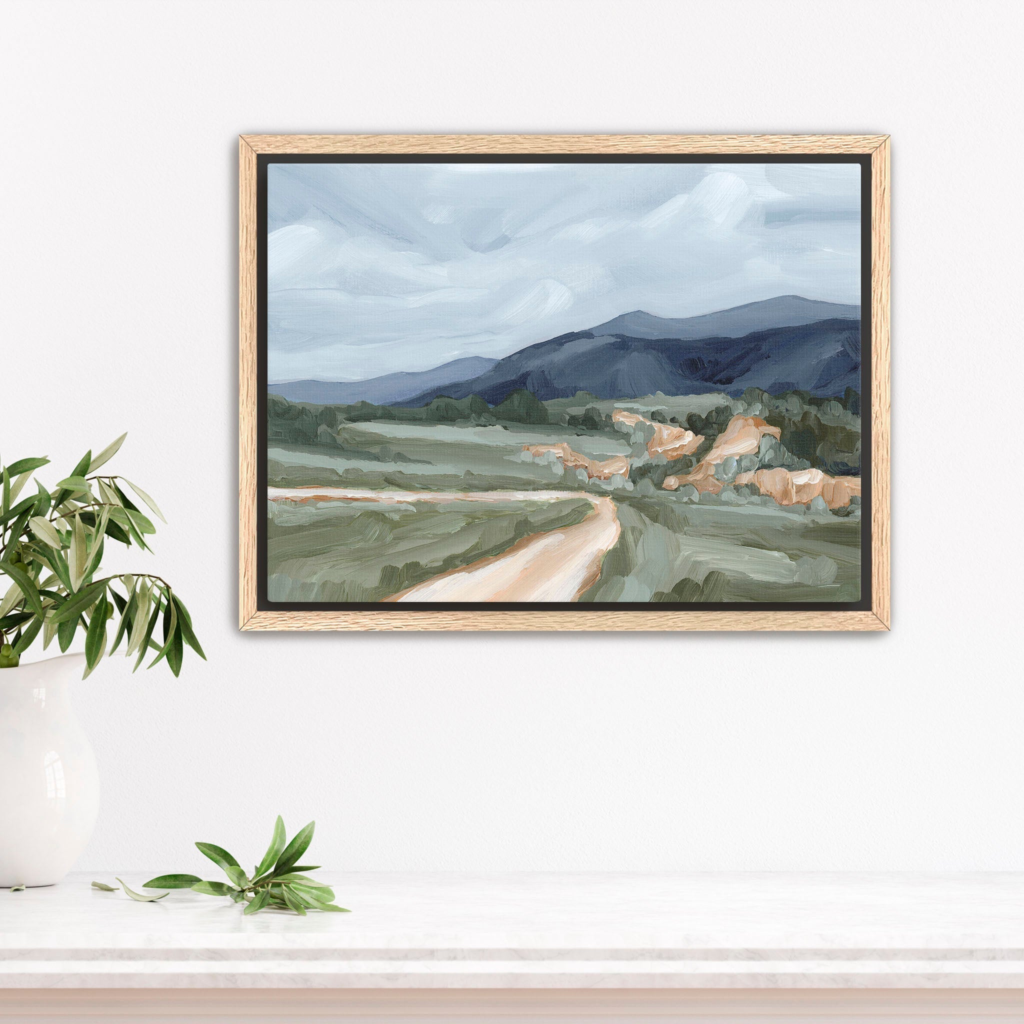 "April Canyon" Art Print