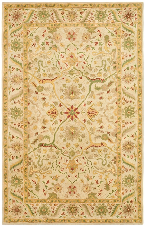 Antiquity Wool Rug in Ivory