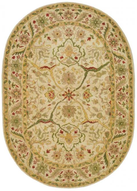 Antiquity Wool Rug in Ivory