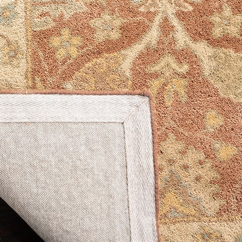 Antiquity Wool Rug in Brown and Taupe