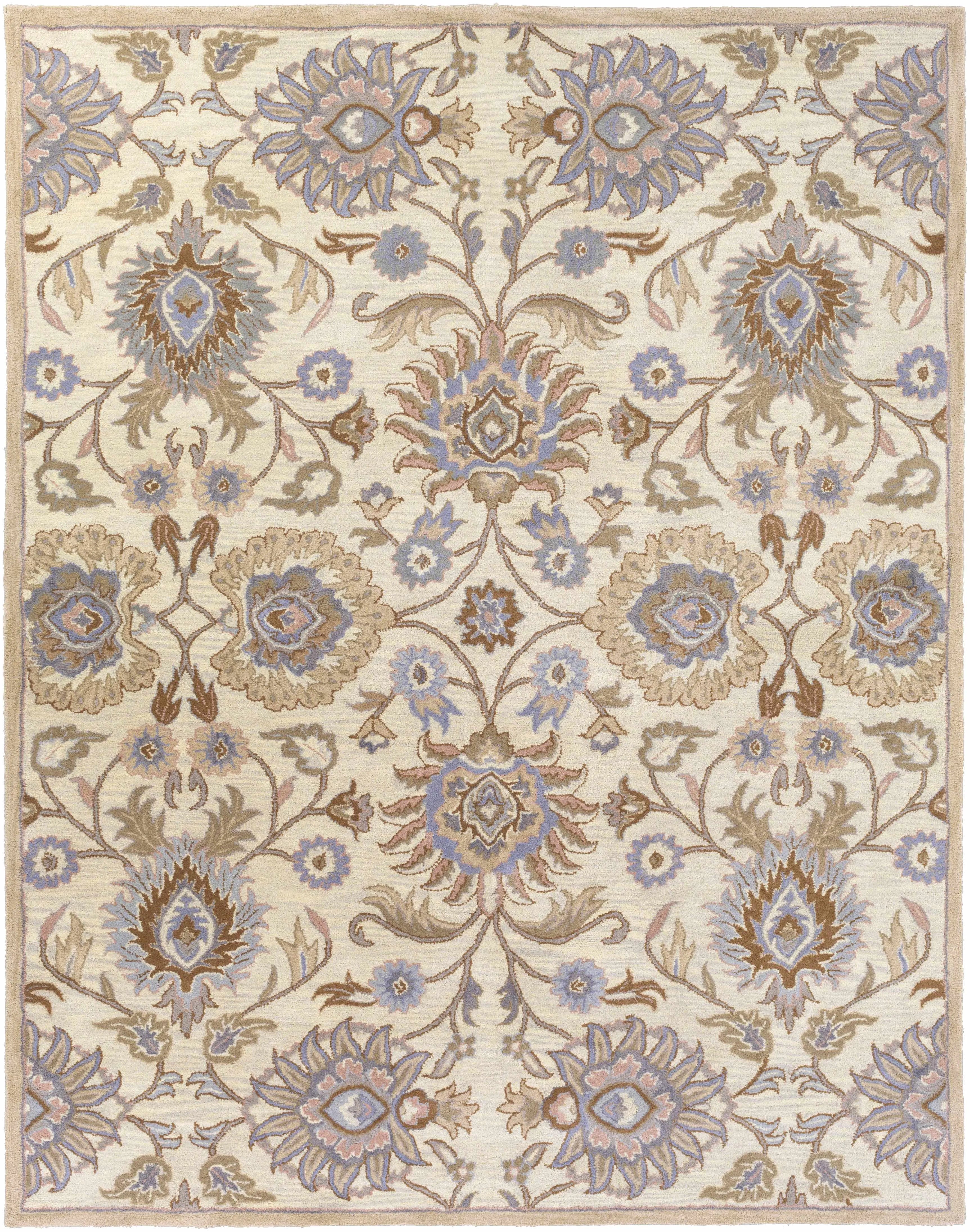 Conesus Hand Tufted Ivory 1109 Wool Rug