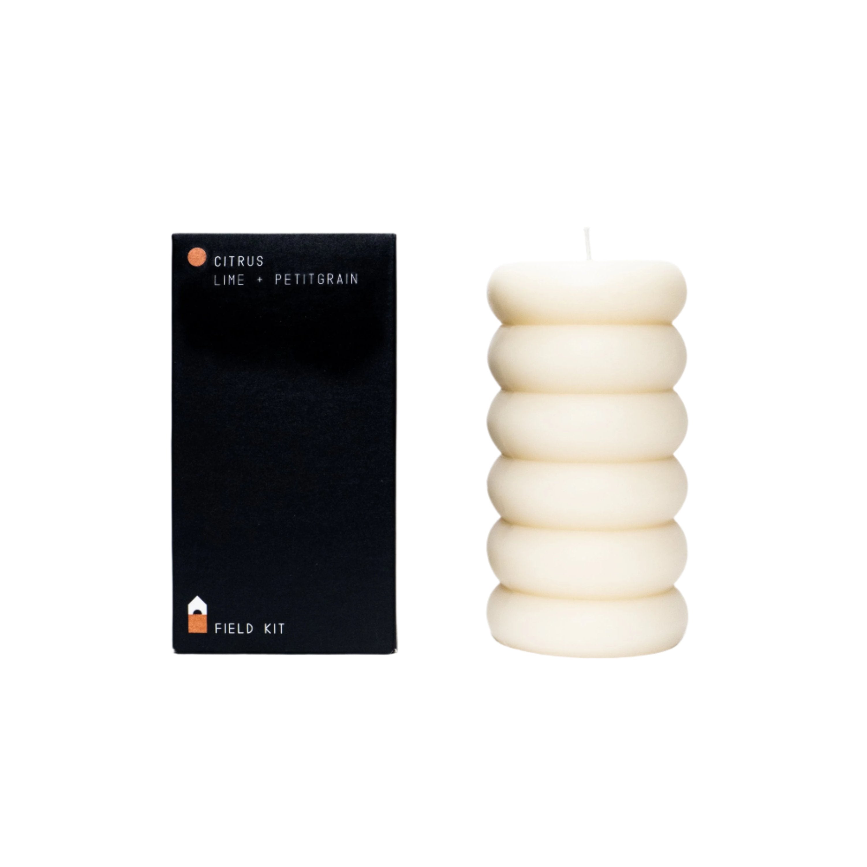 Citrus Pillar Soy Wax Candle