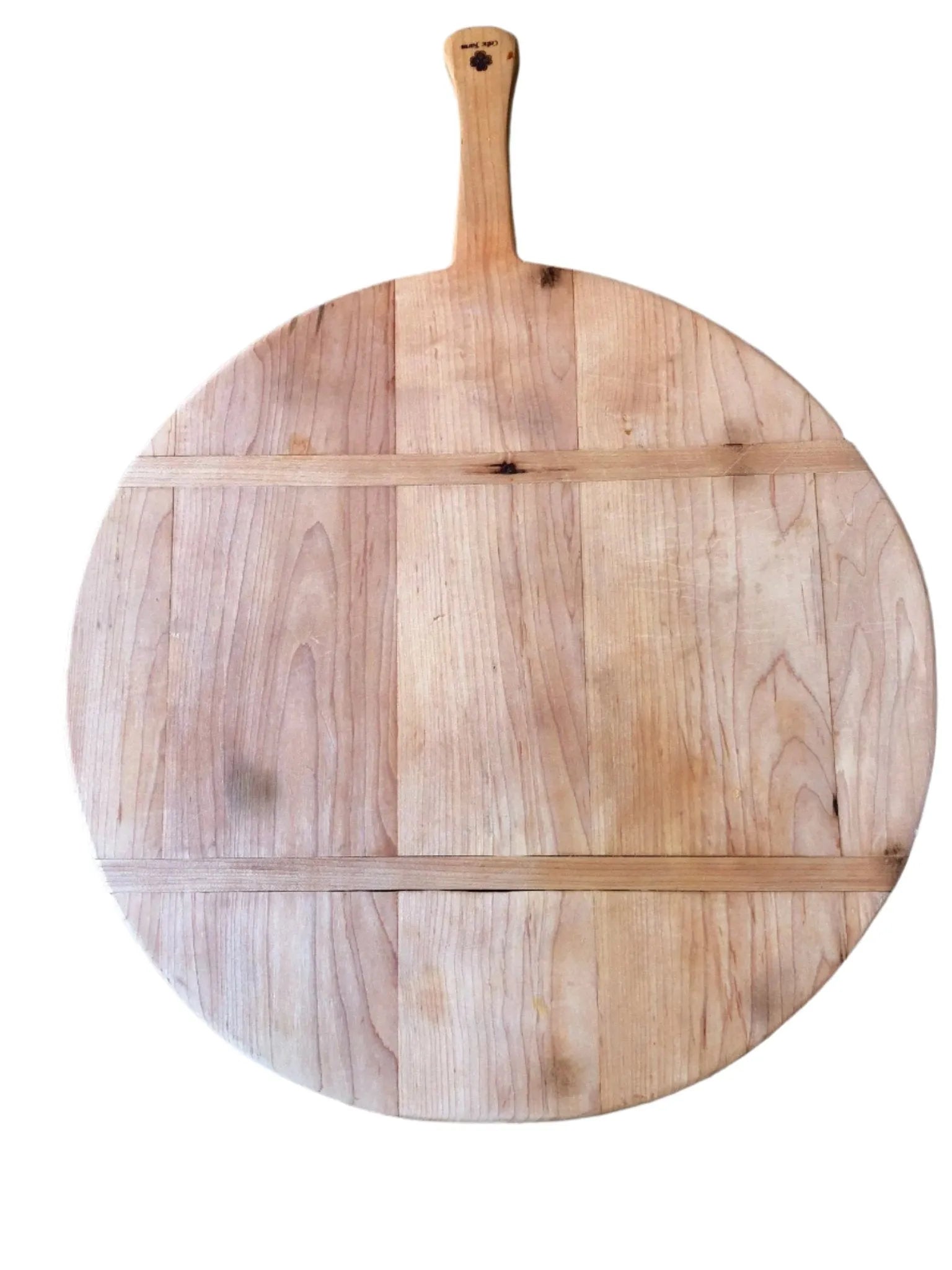 Best Charcuterie Board - Vintage Style Round Maple French Breadboard