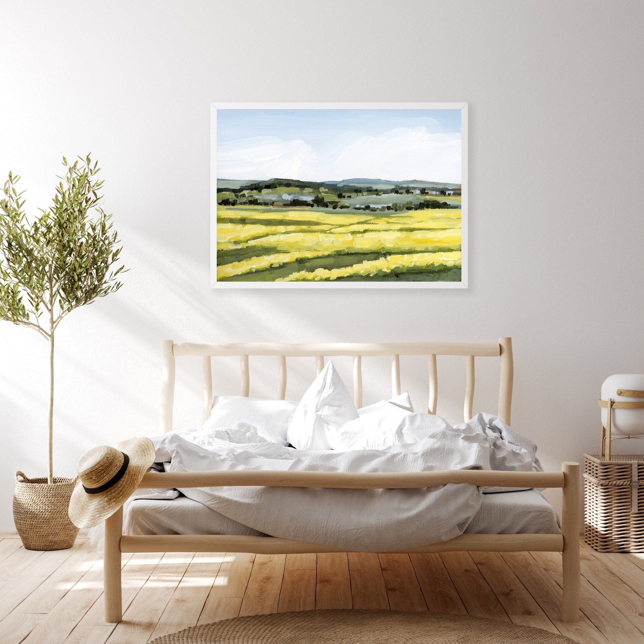 "Blooming Fields" Art Print