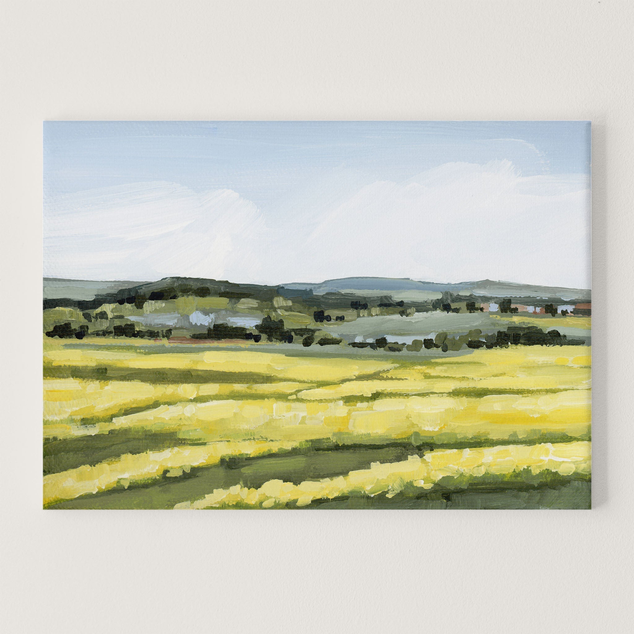 "Blooming Fields" Art Print