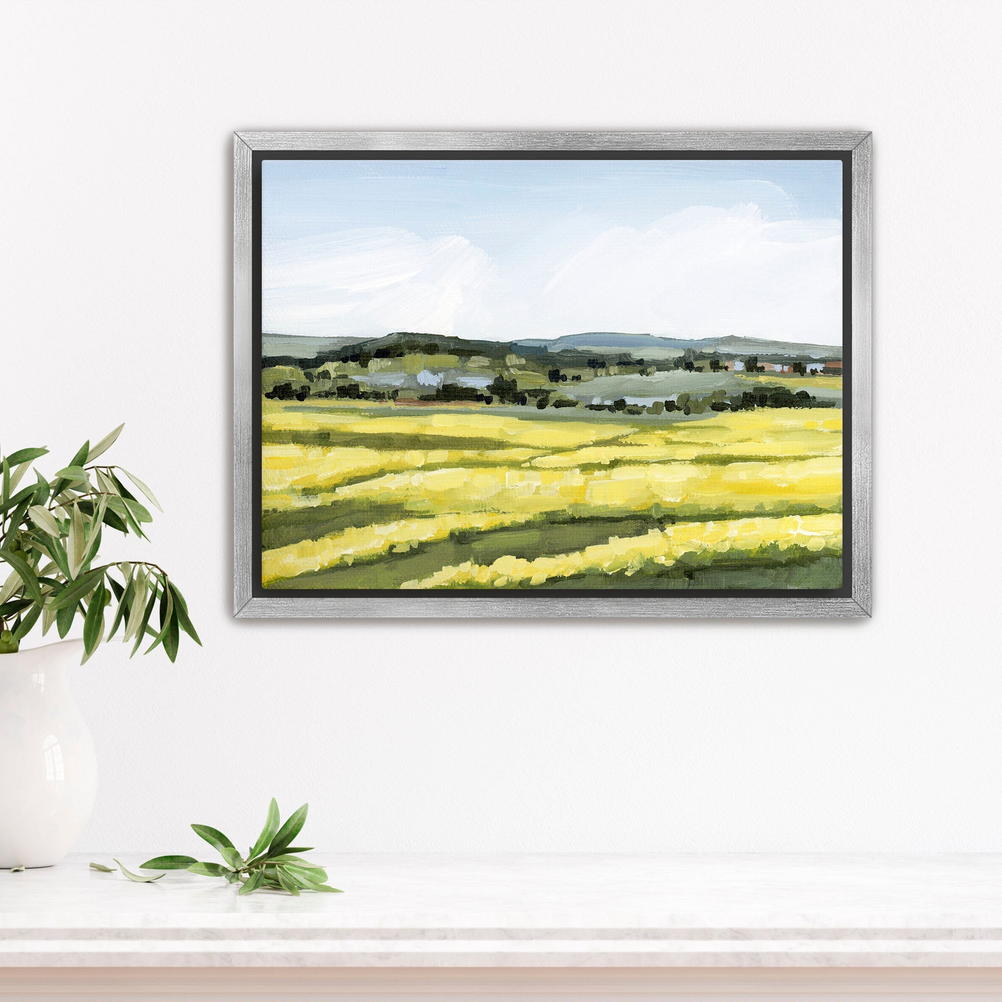 "Blooming Fields" Art Print